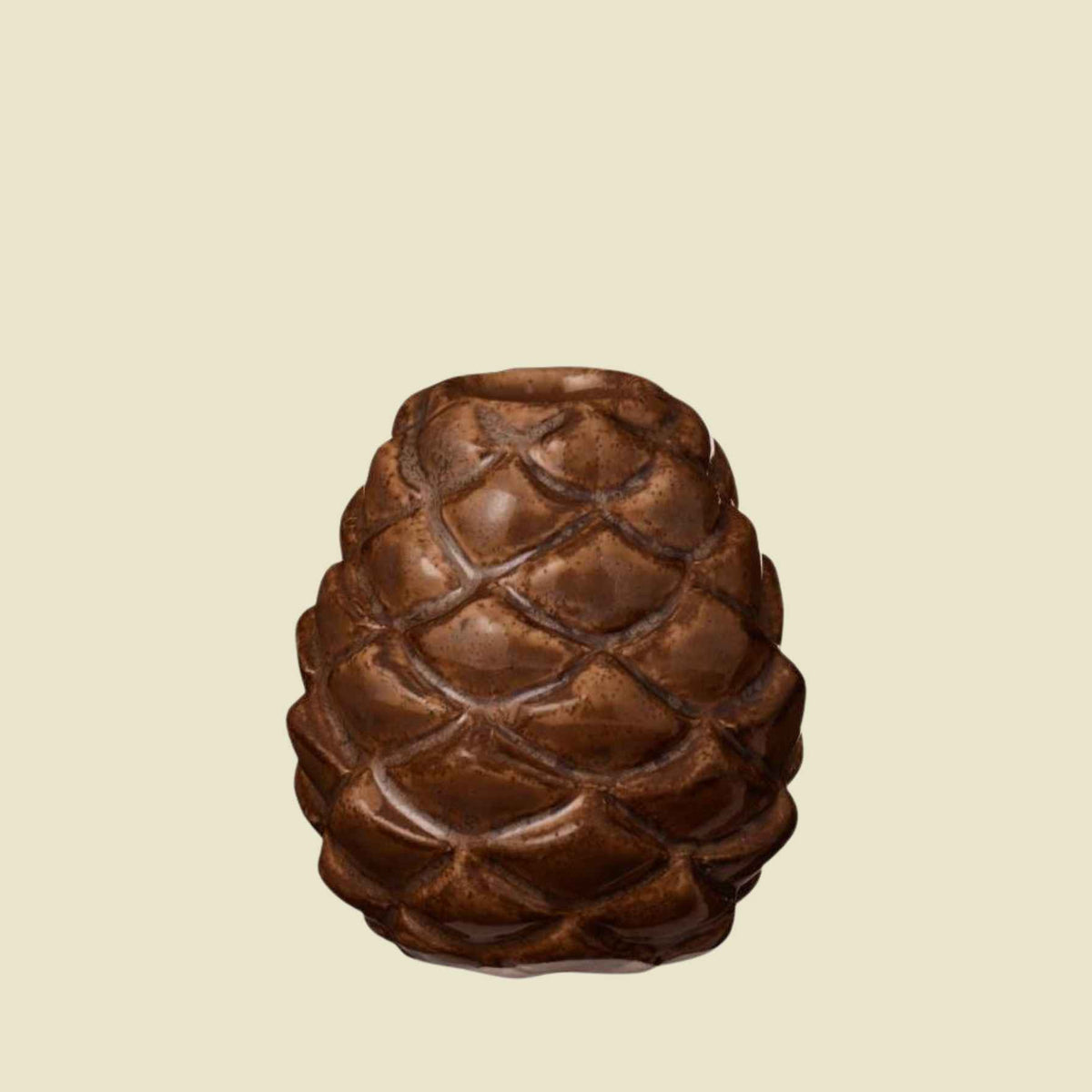 Pine Cone Candle Holder