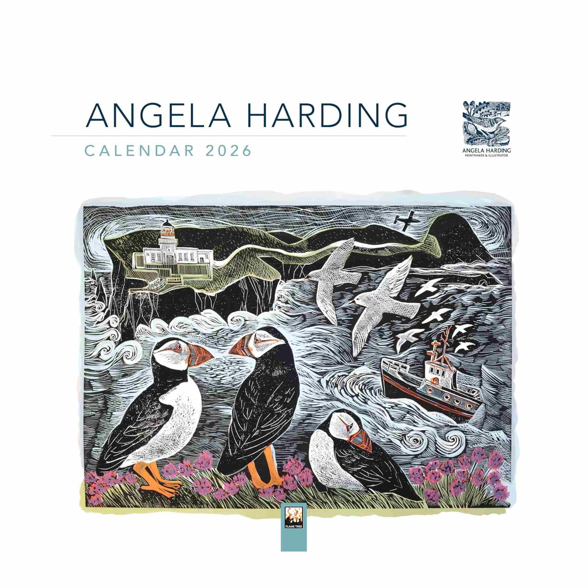 Angela Harding 2026 Wall Calendar