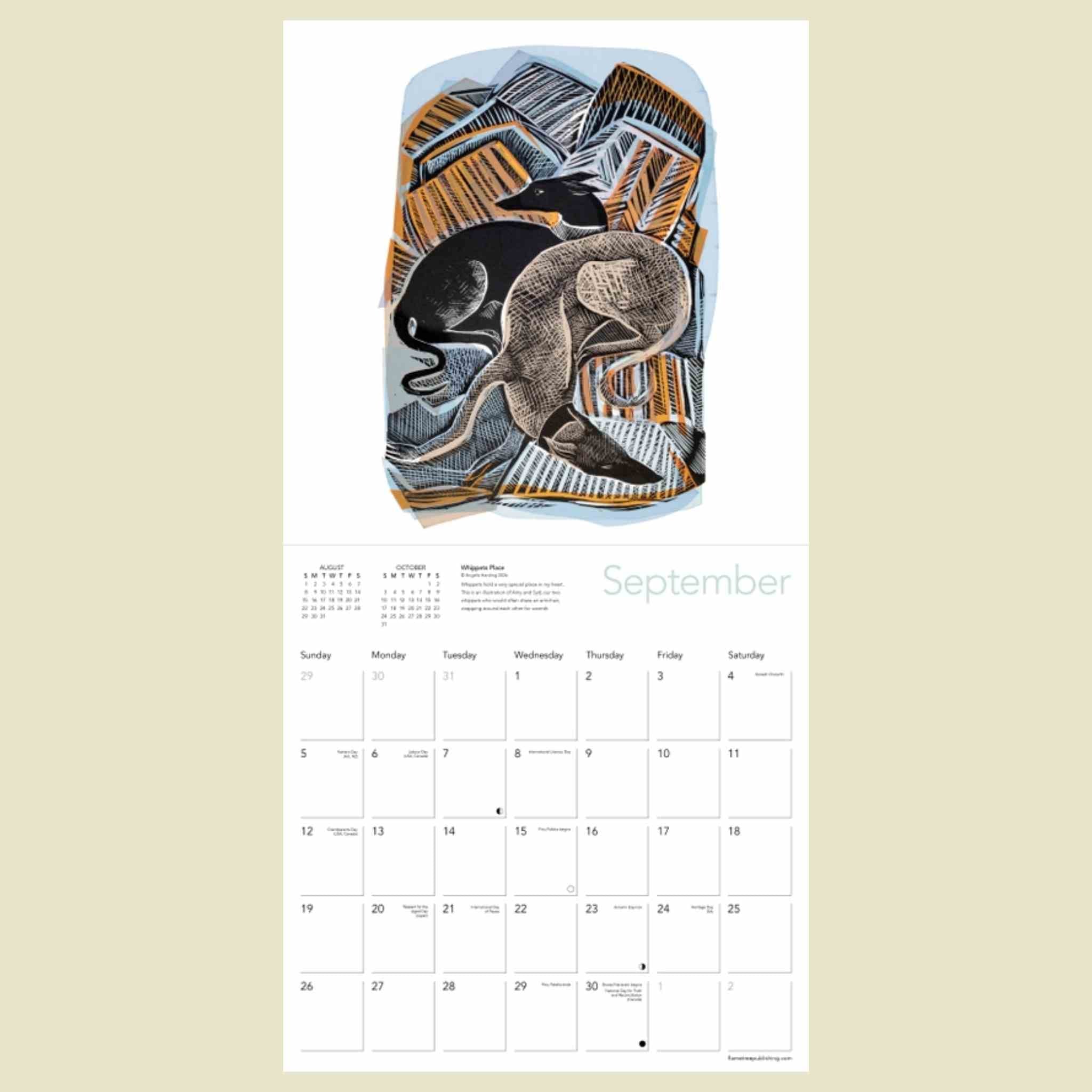 Angela Harding | Wall Calendar 2027