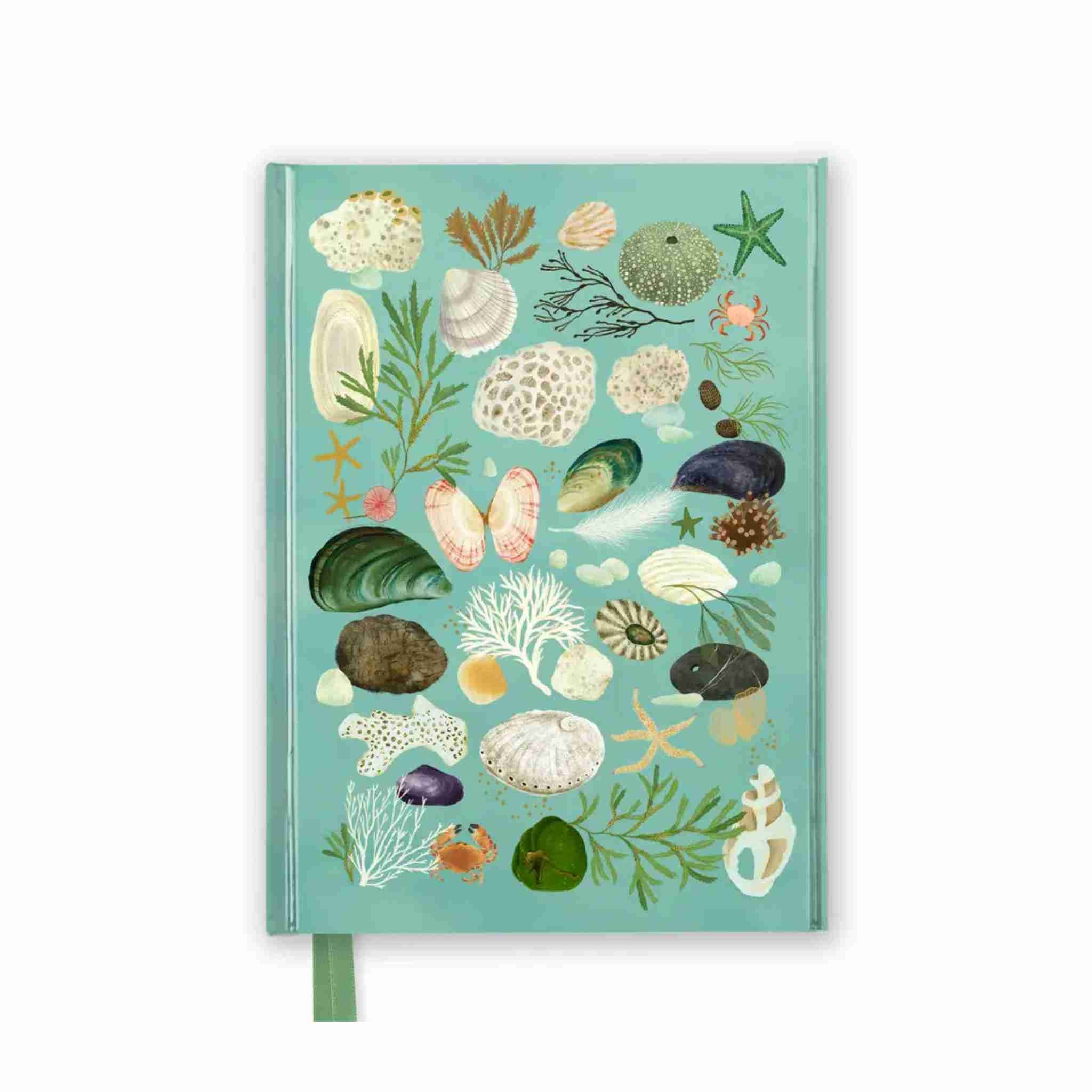 Beachcombing | A5 Foiled Ruled Pocket Journal