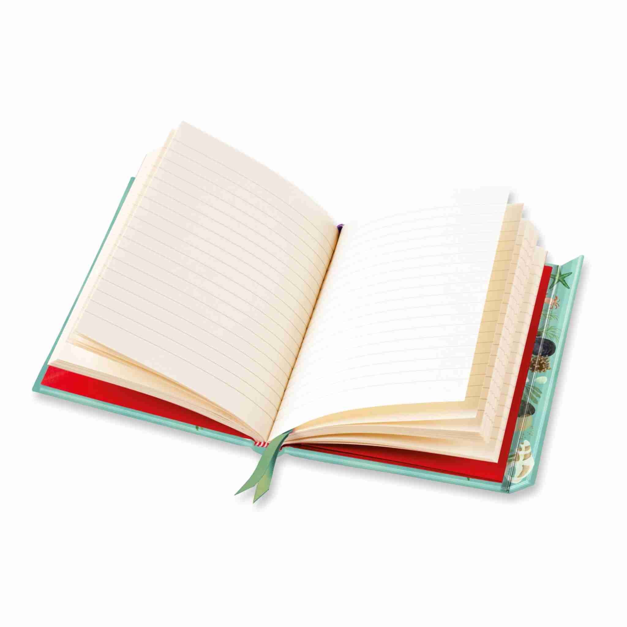 Beachcombing | A5 Foiled Ruled Pocket Journal
