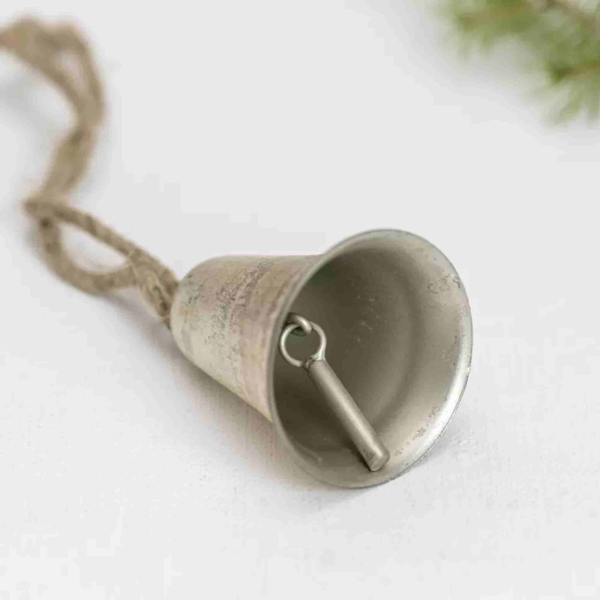 Bell Decoration | Antique Silver