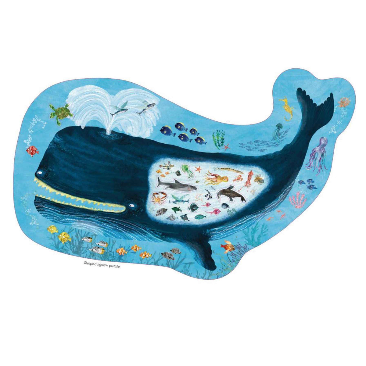 Big Belly of the Whale | Shaped Jigsaw Puzzle