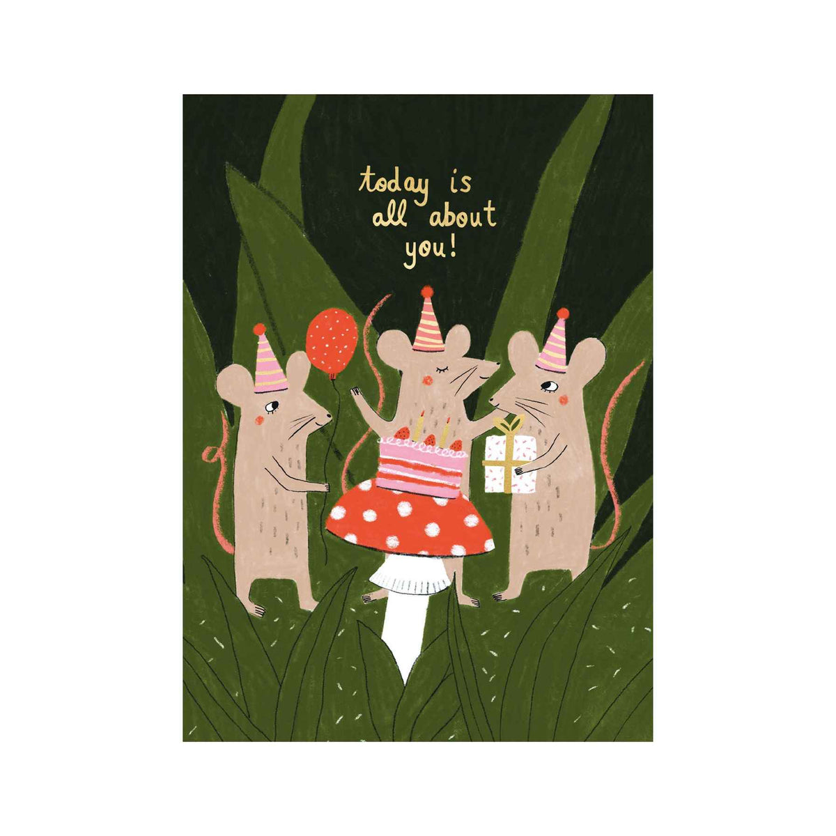 Birthday Mice Card