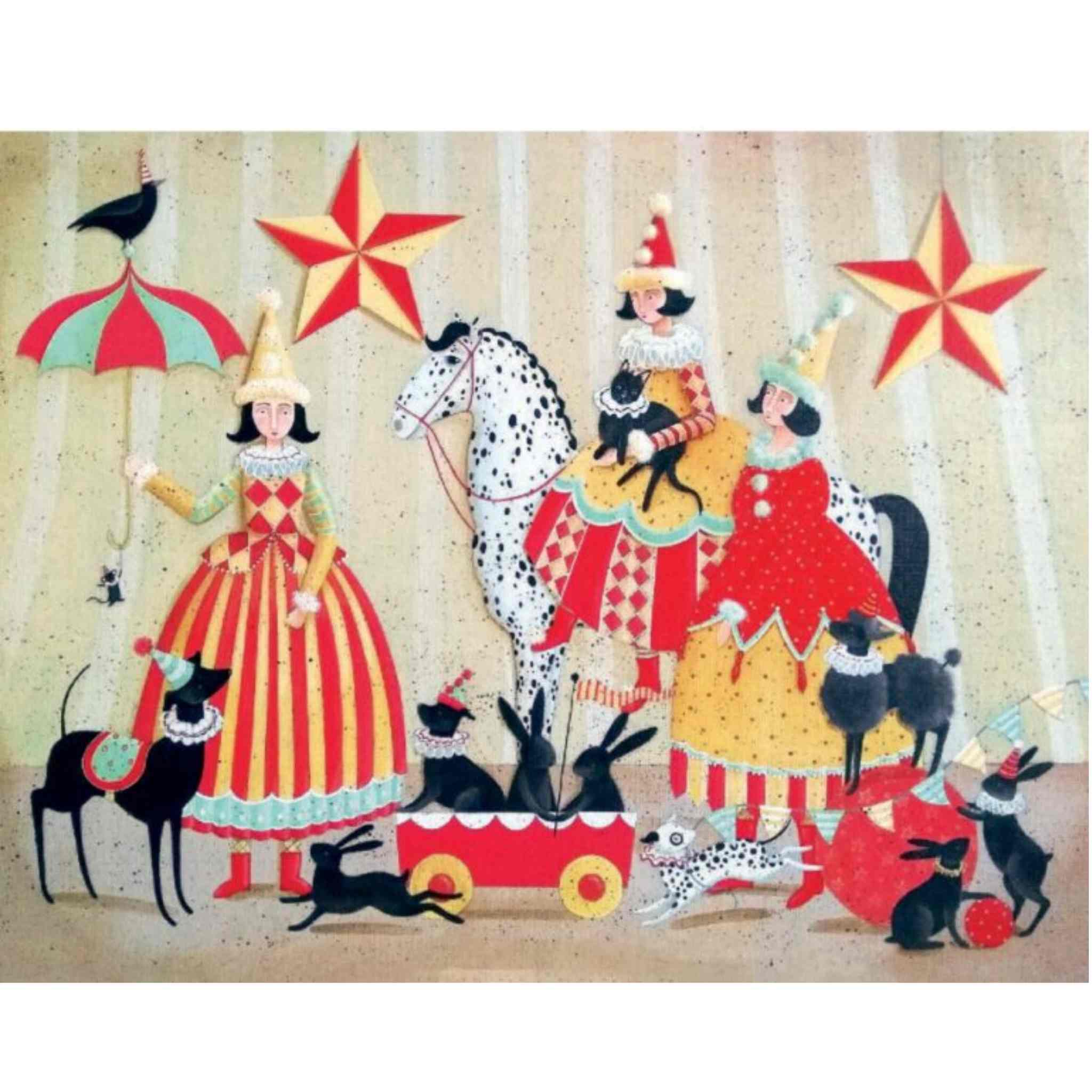 Circus Circus Charity Christmas Card