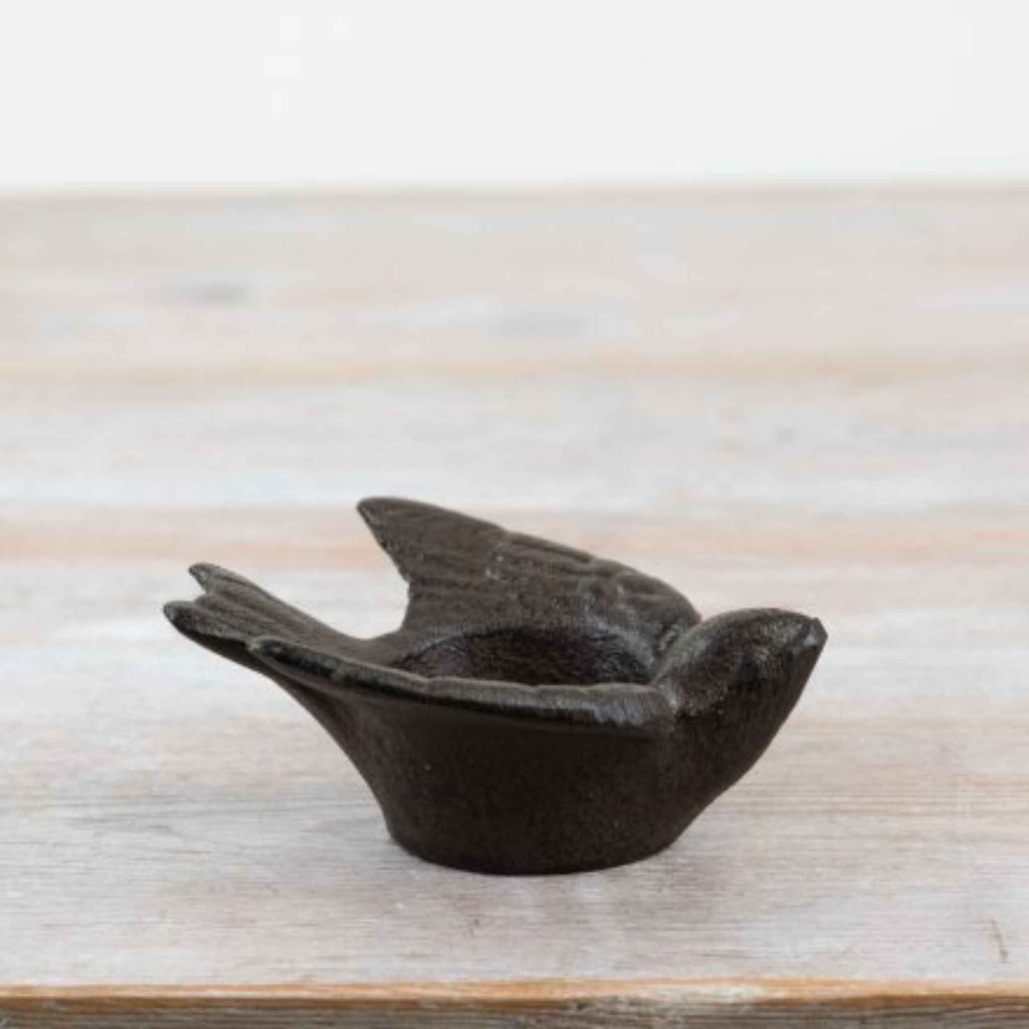 Cast Iron Swallow Tealight Holder