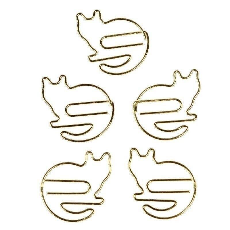 Cat Paper Clips | Set of 5
