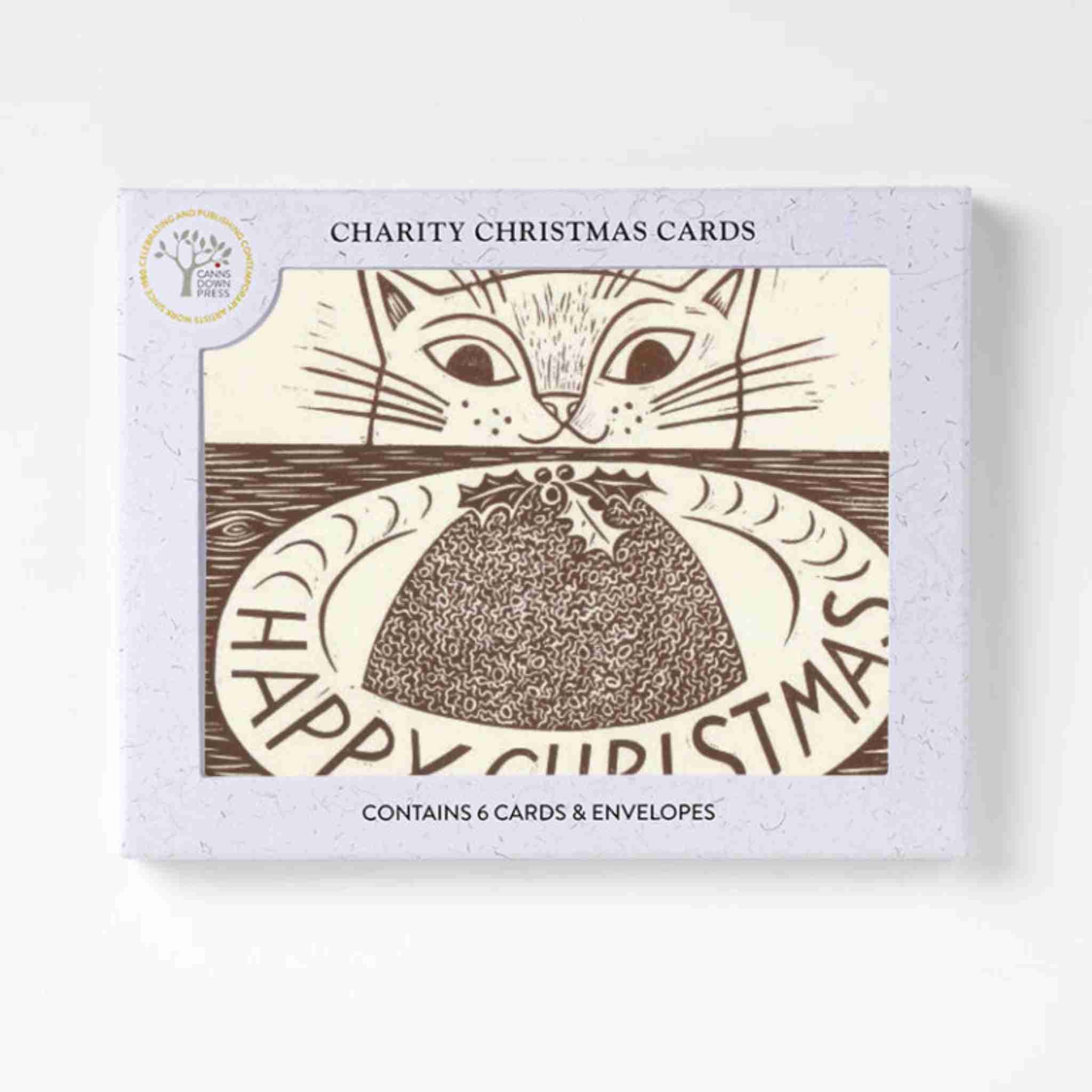 Christmas Cat Card | Pack of 6