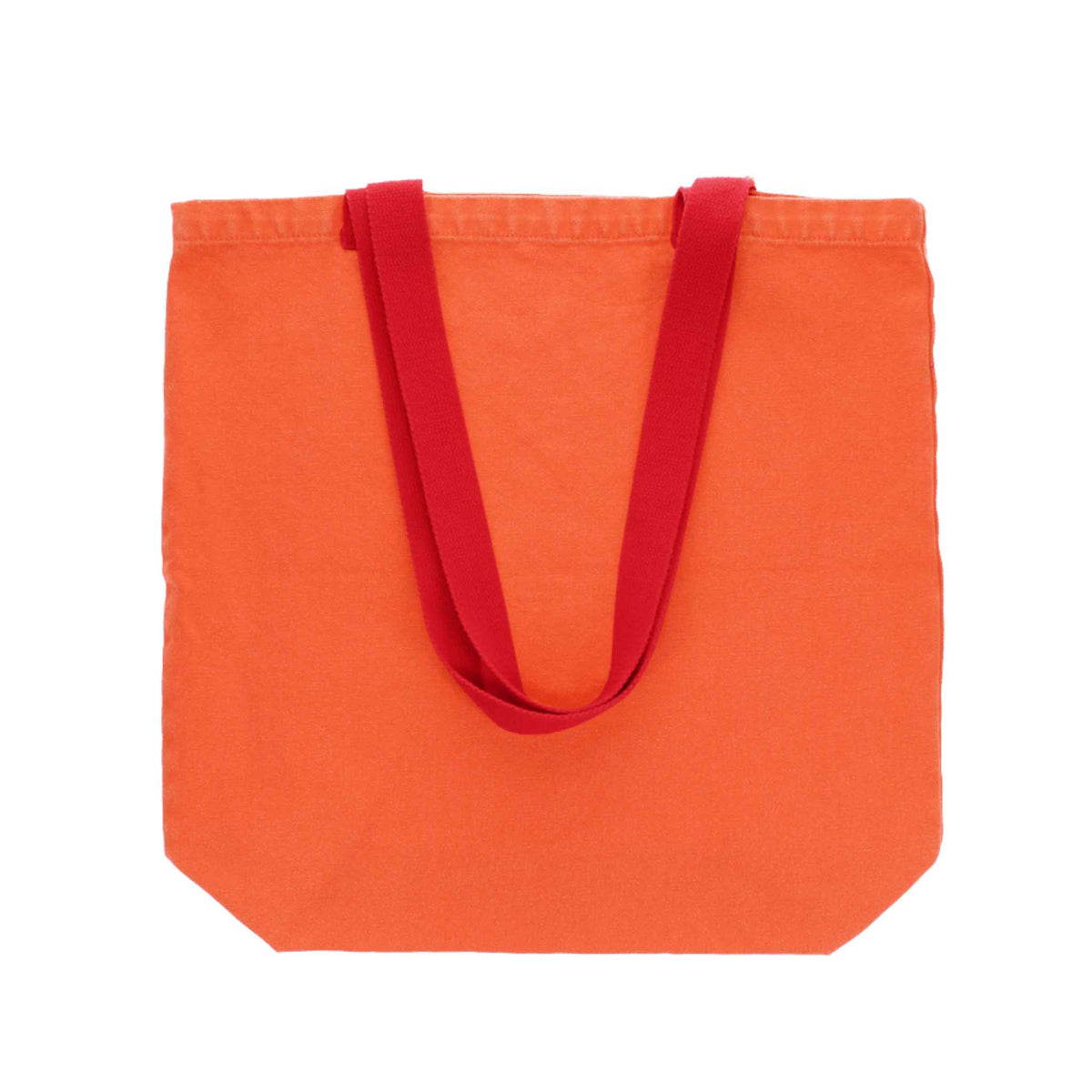 Coral Cotton Tote Bag
