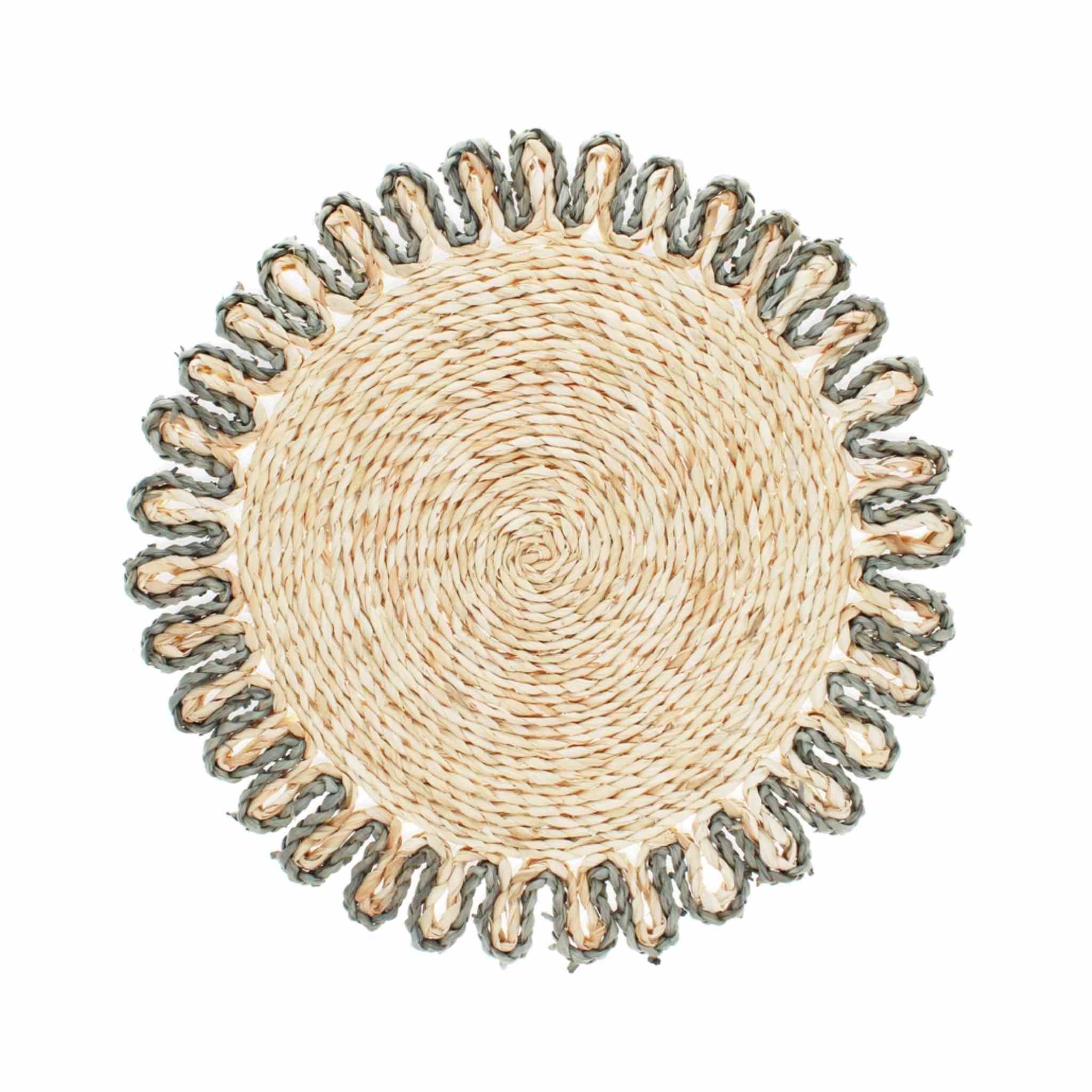 Corn Husk Placemat | Grey