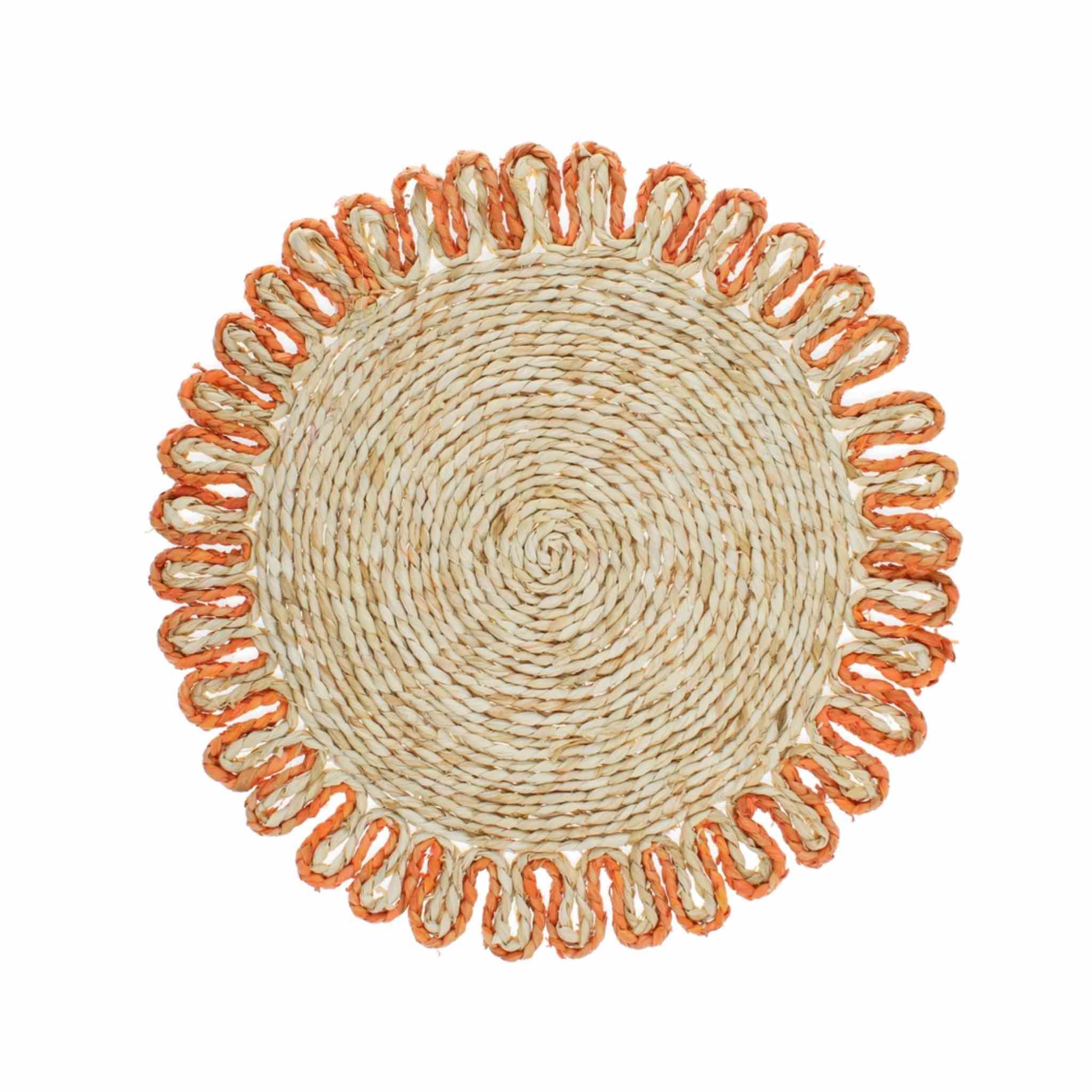 Corn Husk Placemat | Orange