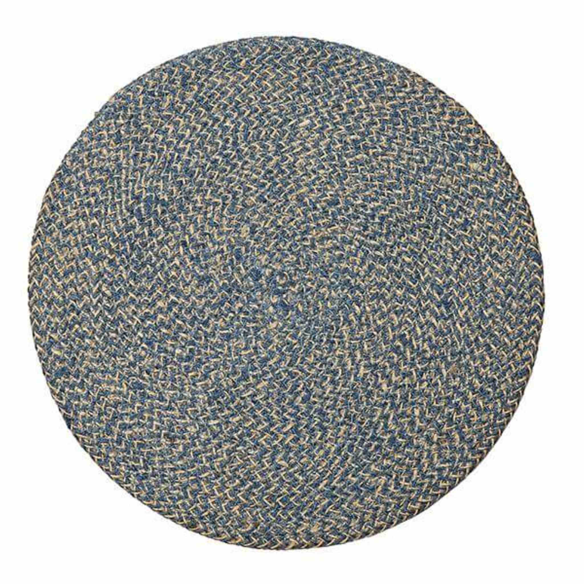 Cornflower Jute Placemats 27cm | Tied Set of 4