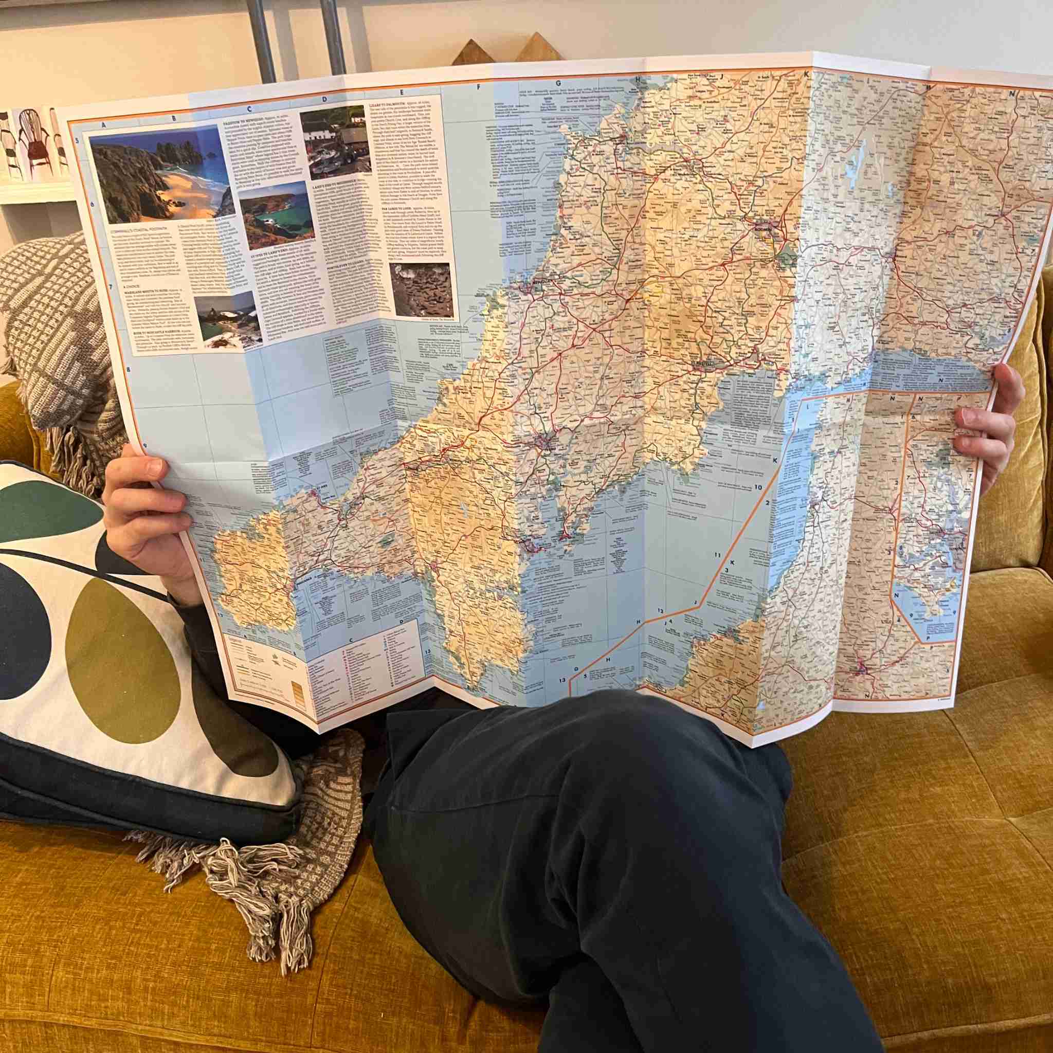 Cornwall Map & Guide
