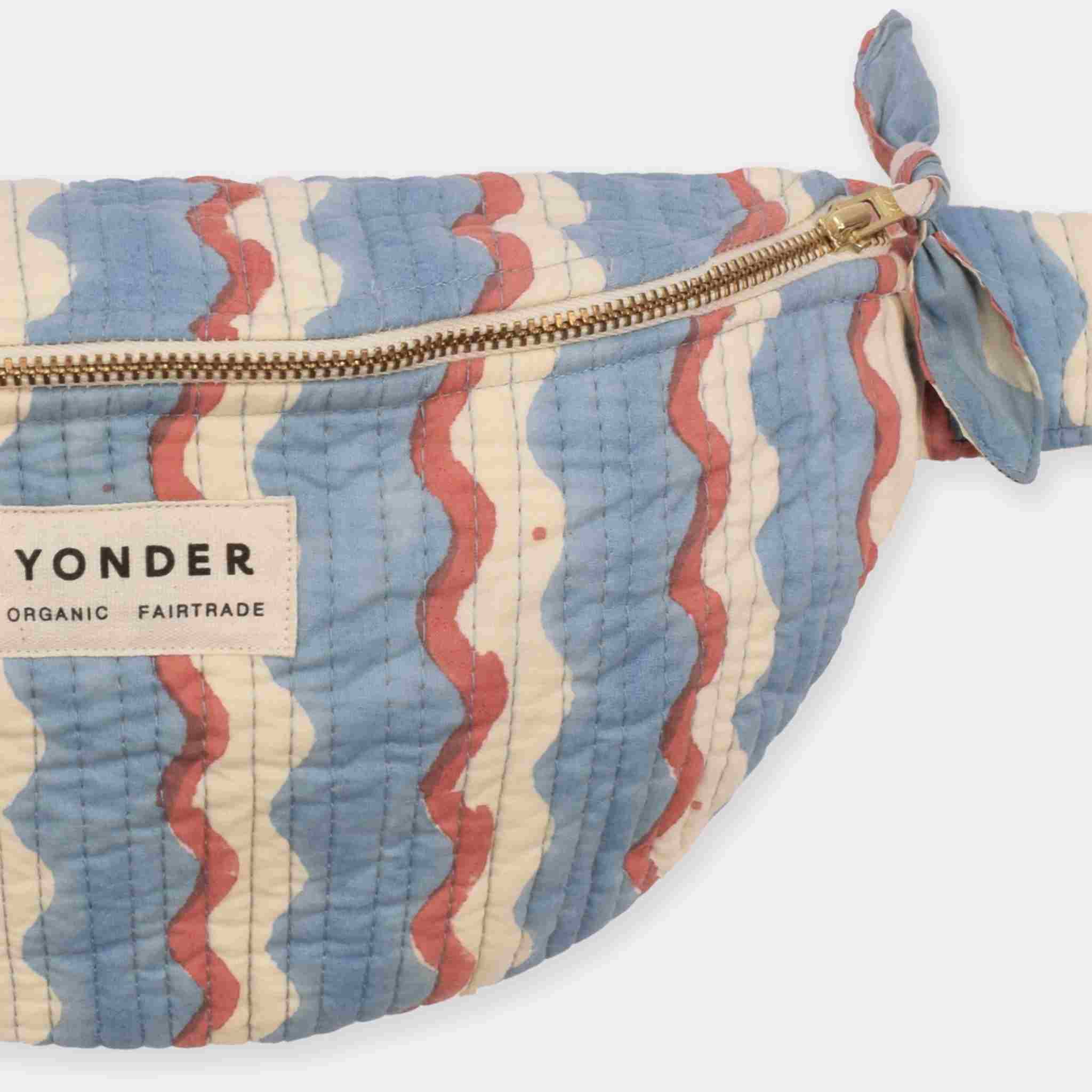 Cotton Quilted Bumbag | Wiggle Sky