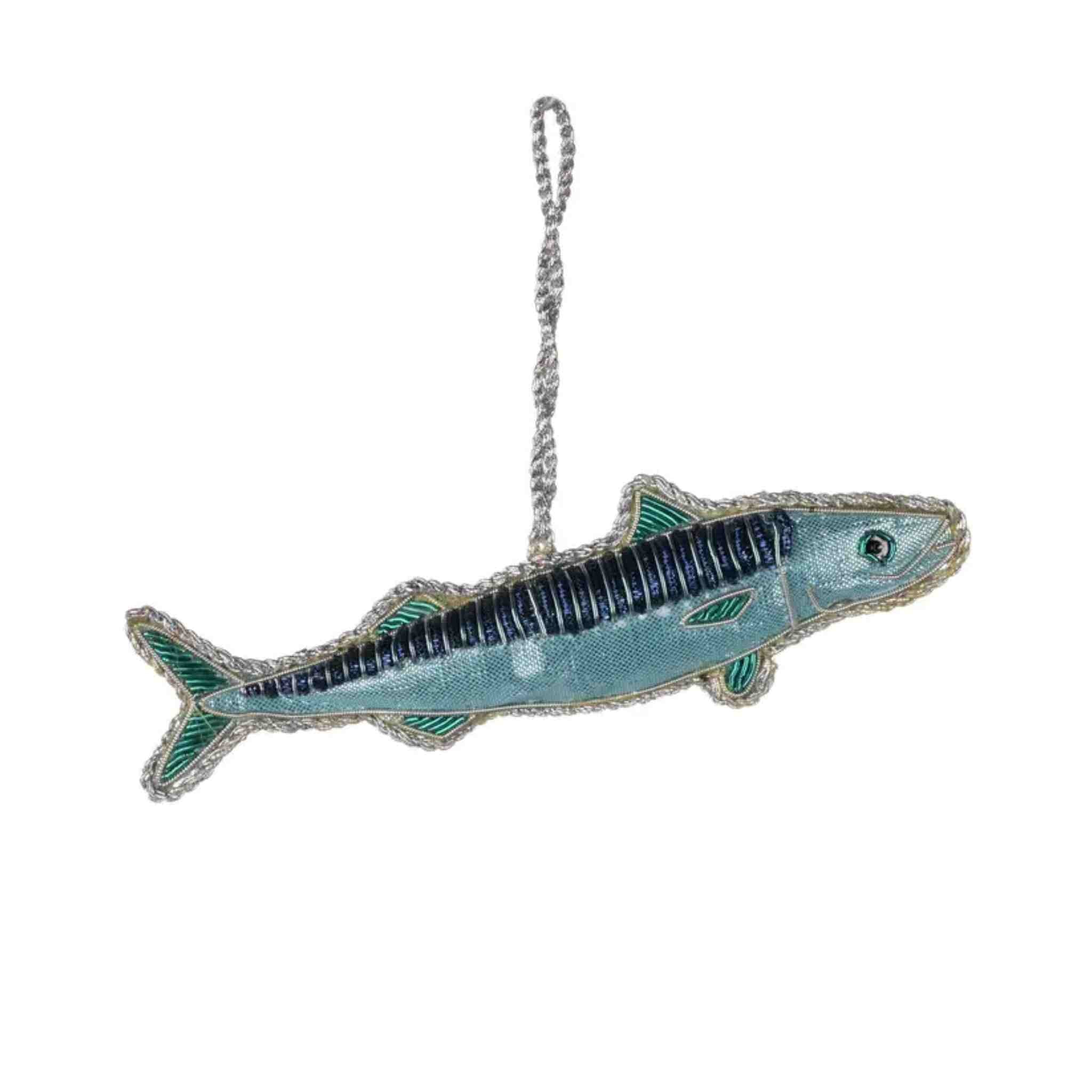 Embroidered Mackerel Hanging Decoration