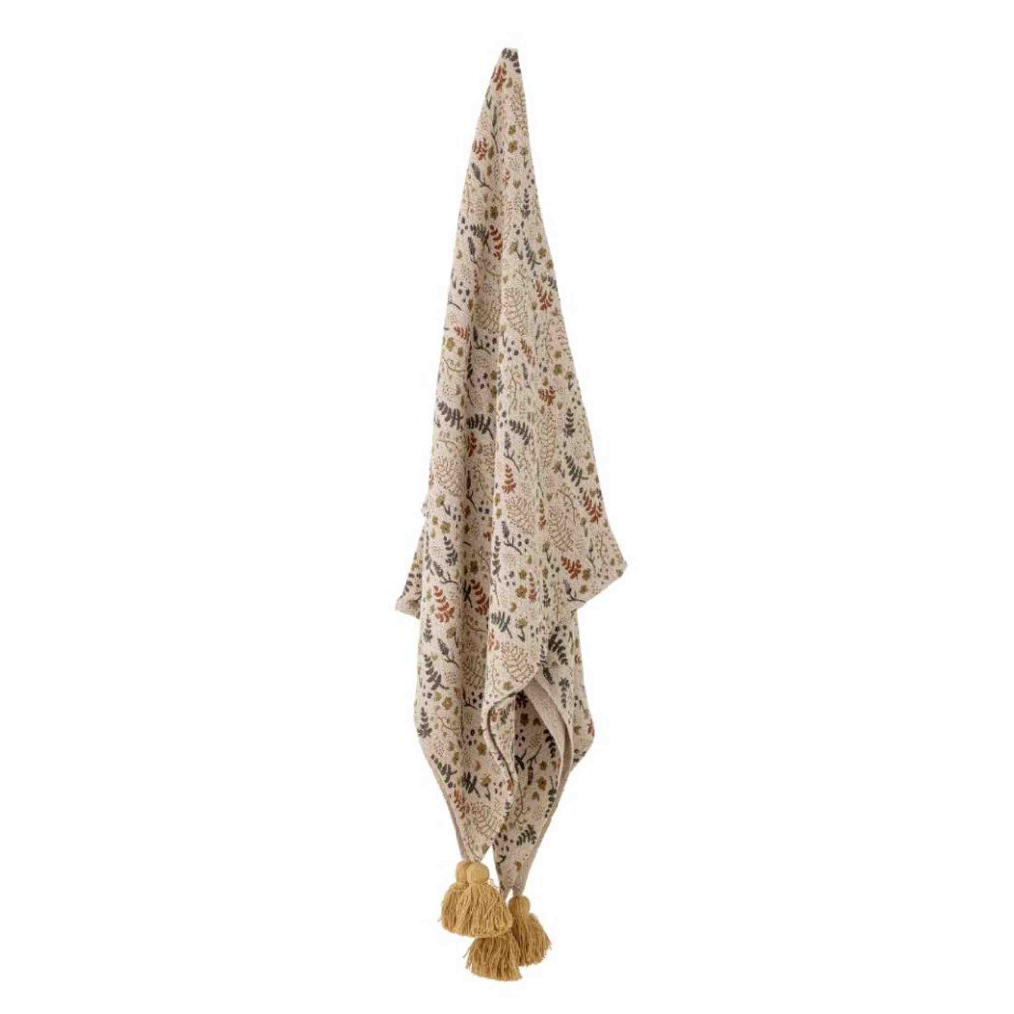 Flower Pattern Throw