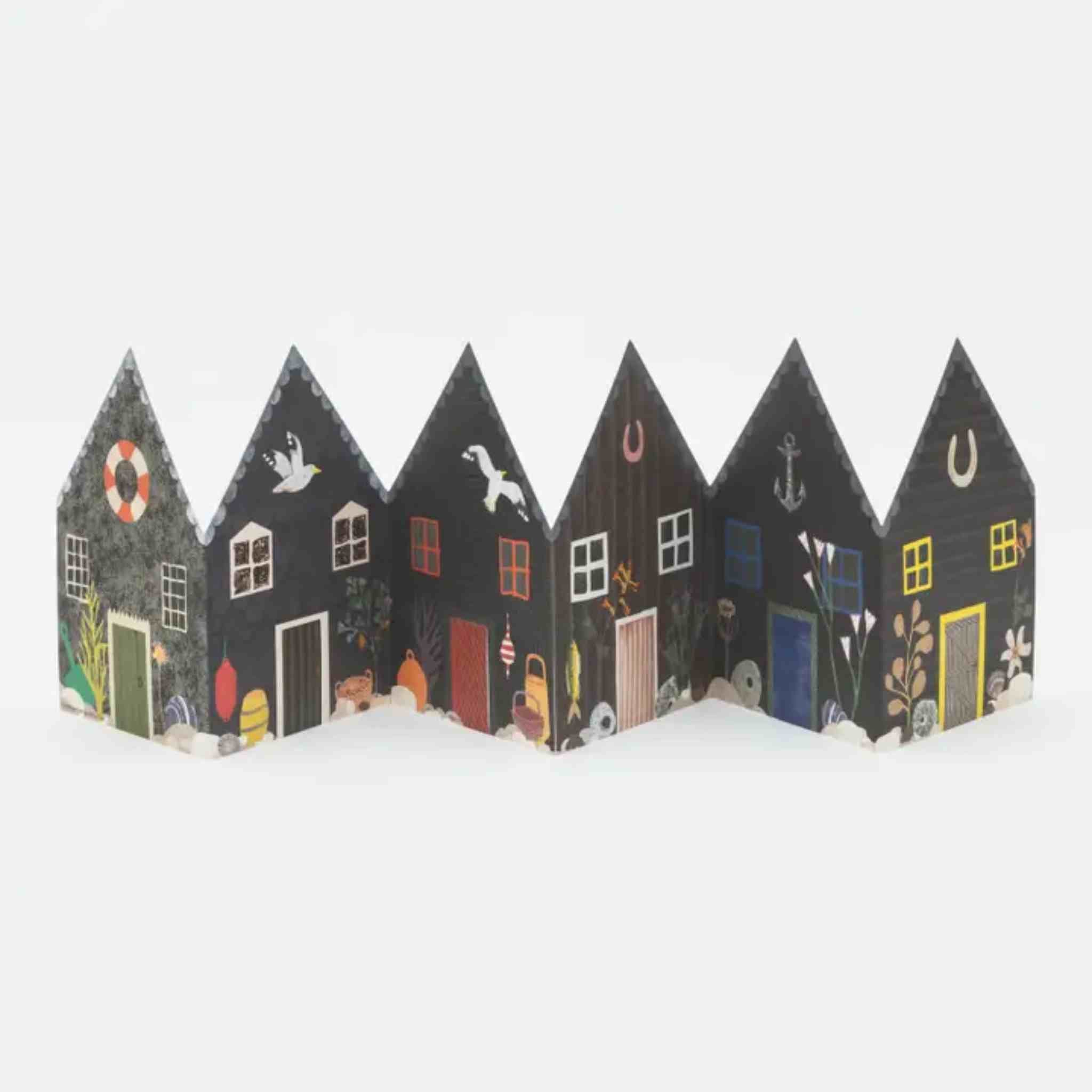 Fisherman's Hut's Concertina Card