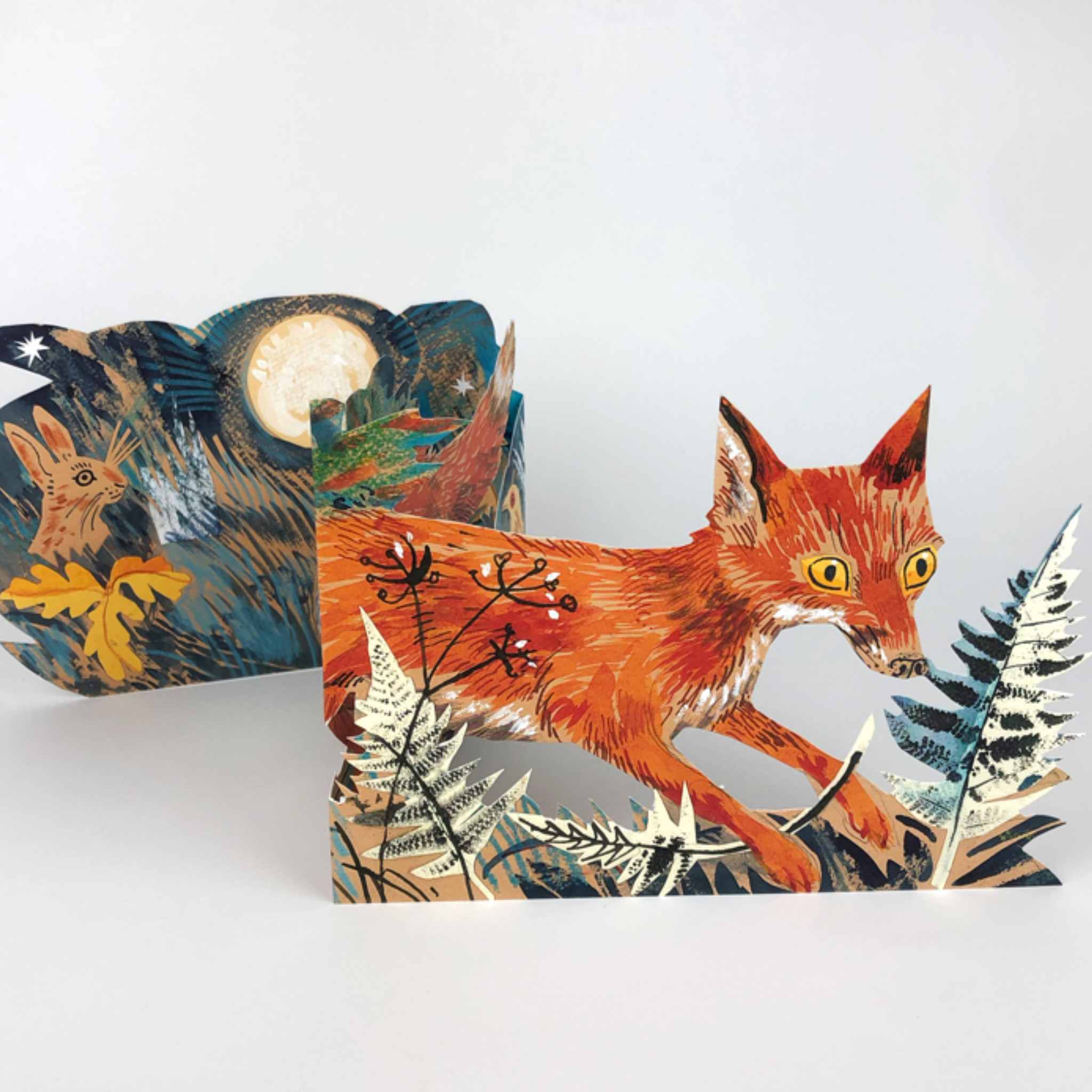 Fox  | Die-Cut Card