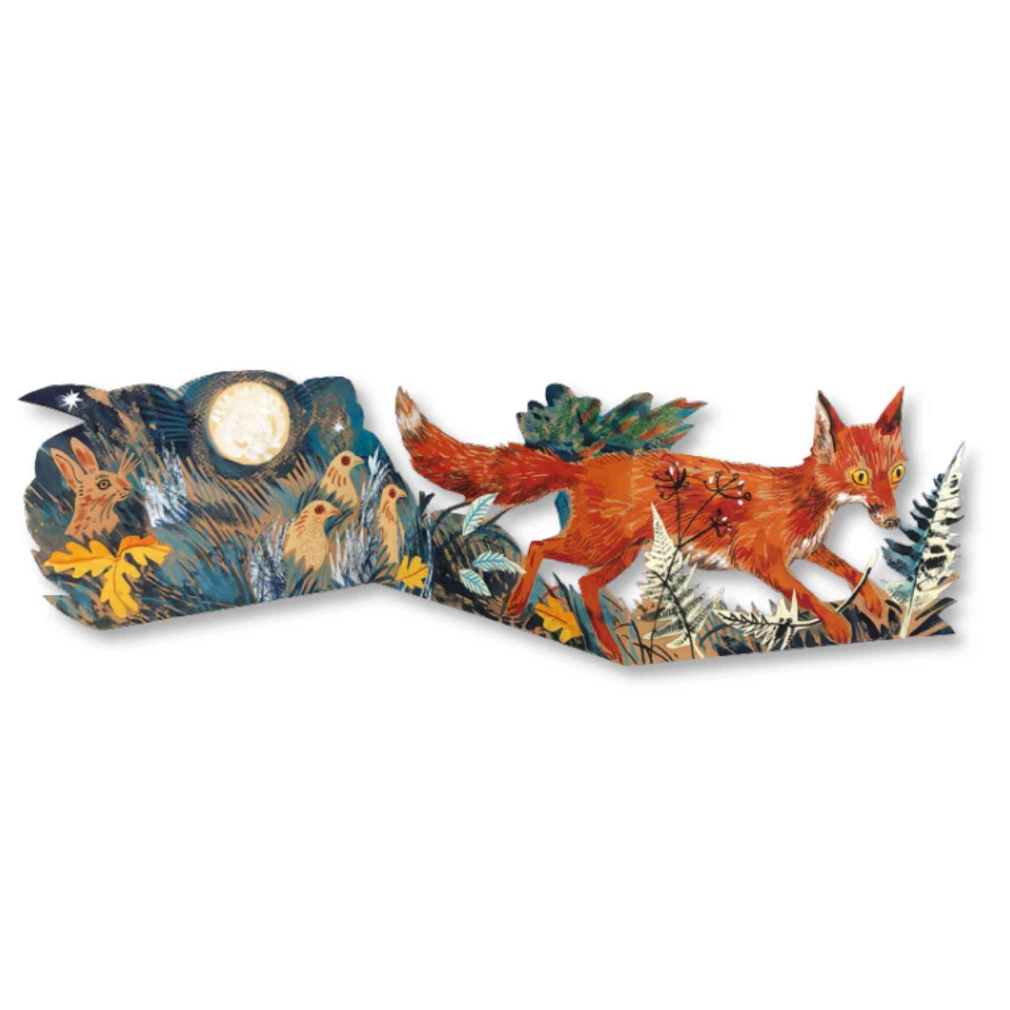 Fox  | Die-Cut Card