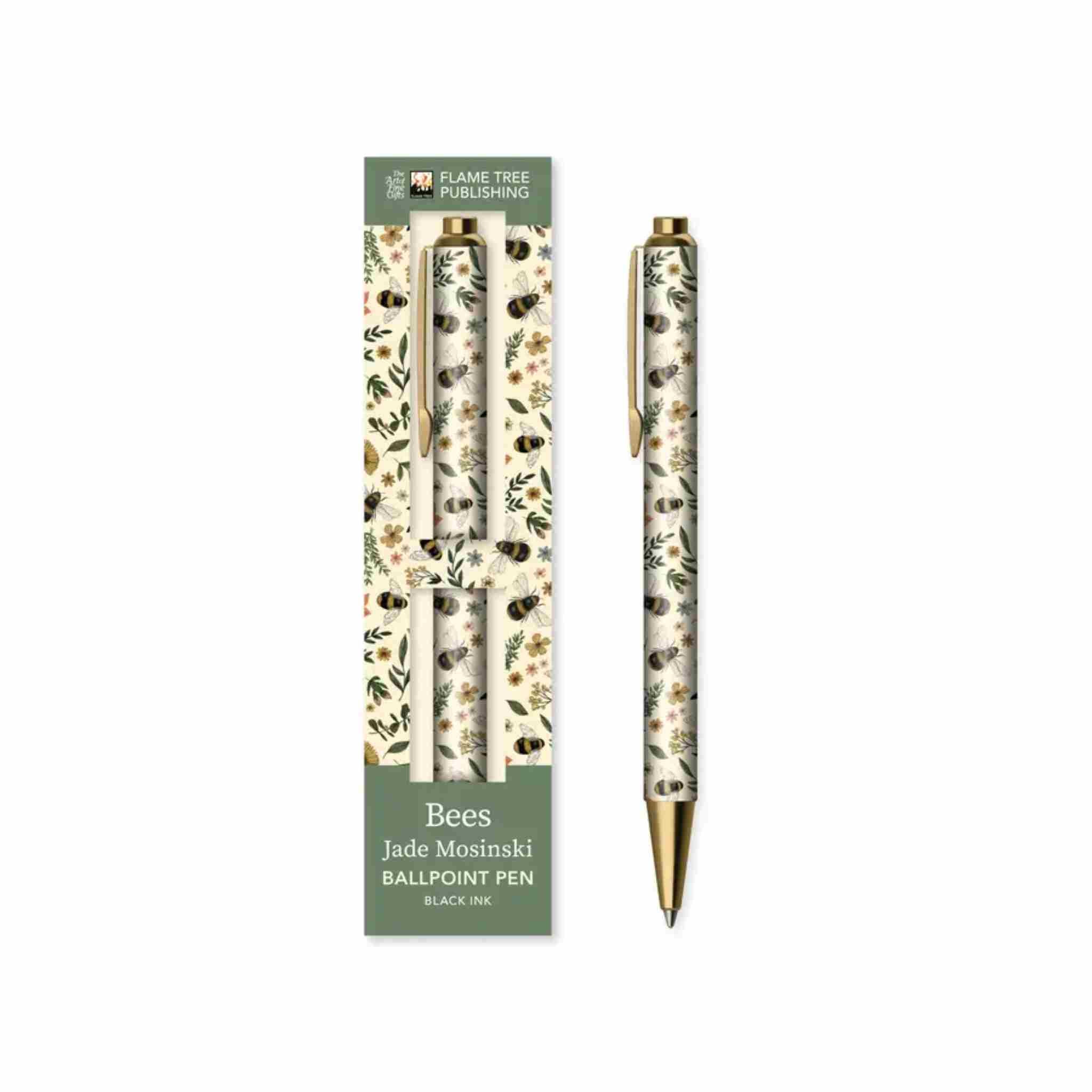 Garden Bees Ballpoint Pen 