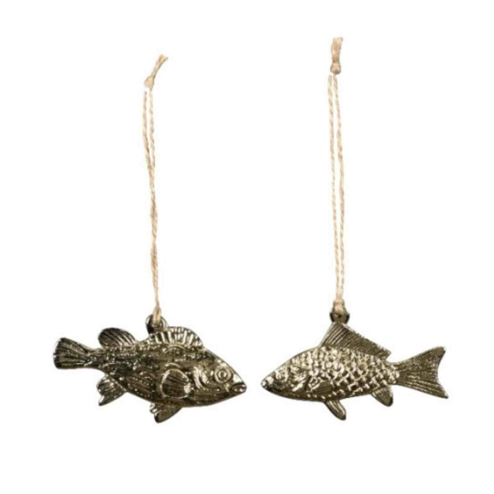 Gold Hanging Fish