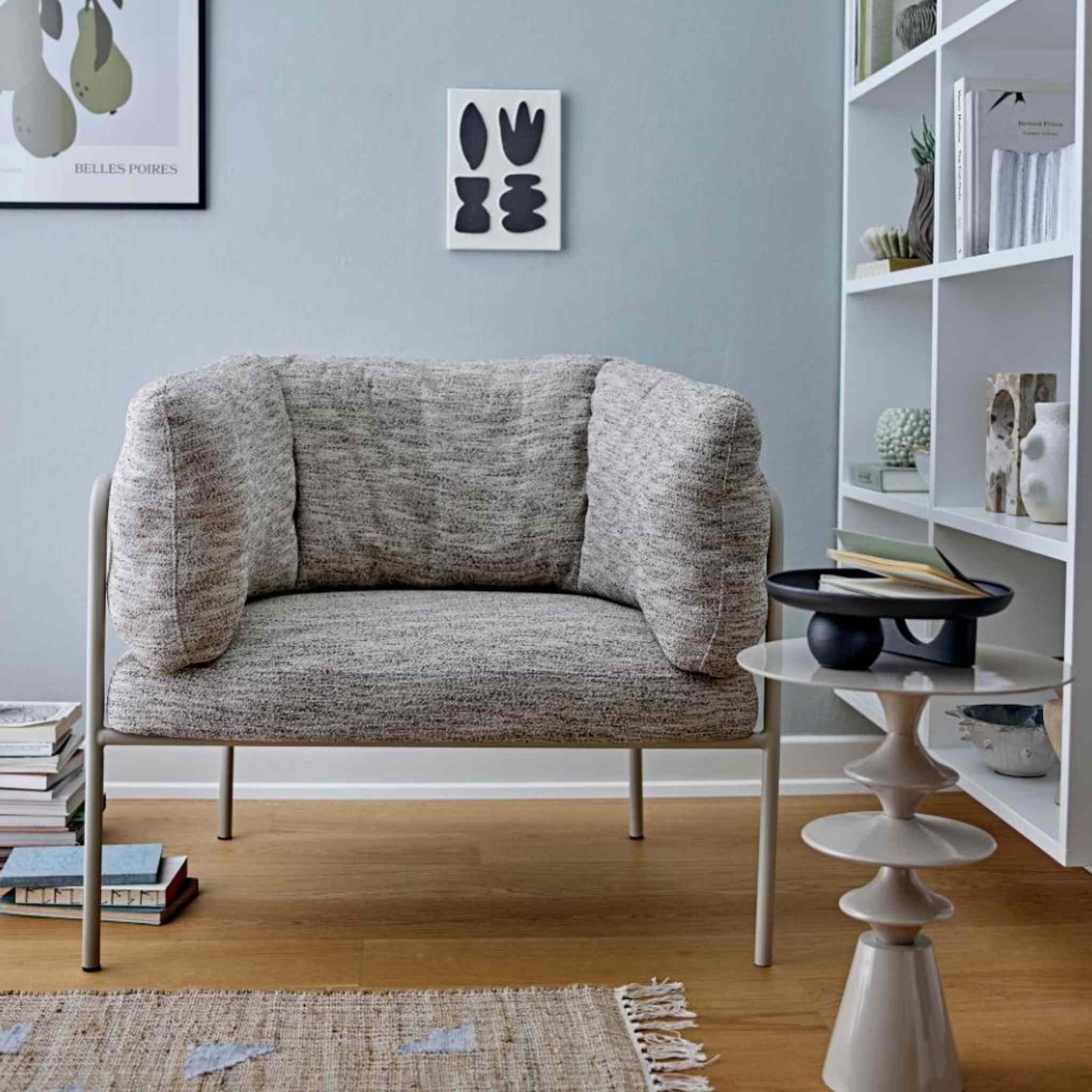 Graphic Stoneware Wall Decor