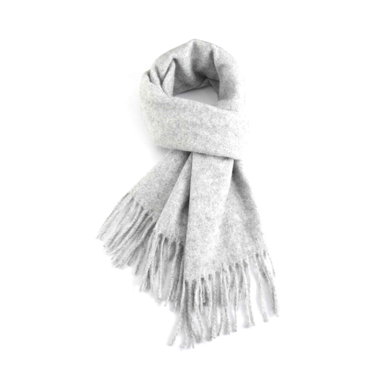 Light Grey Cosy Scarf