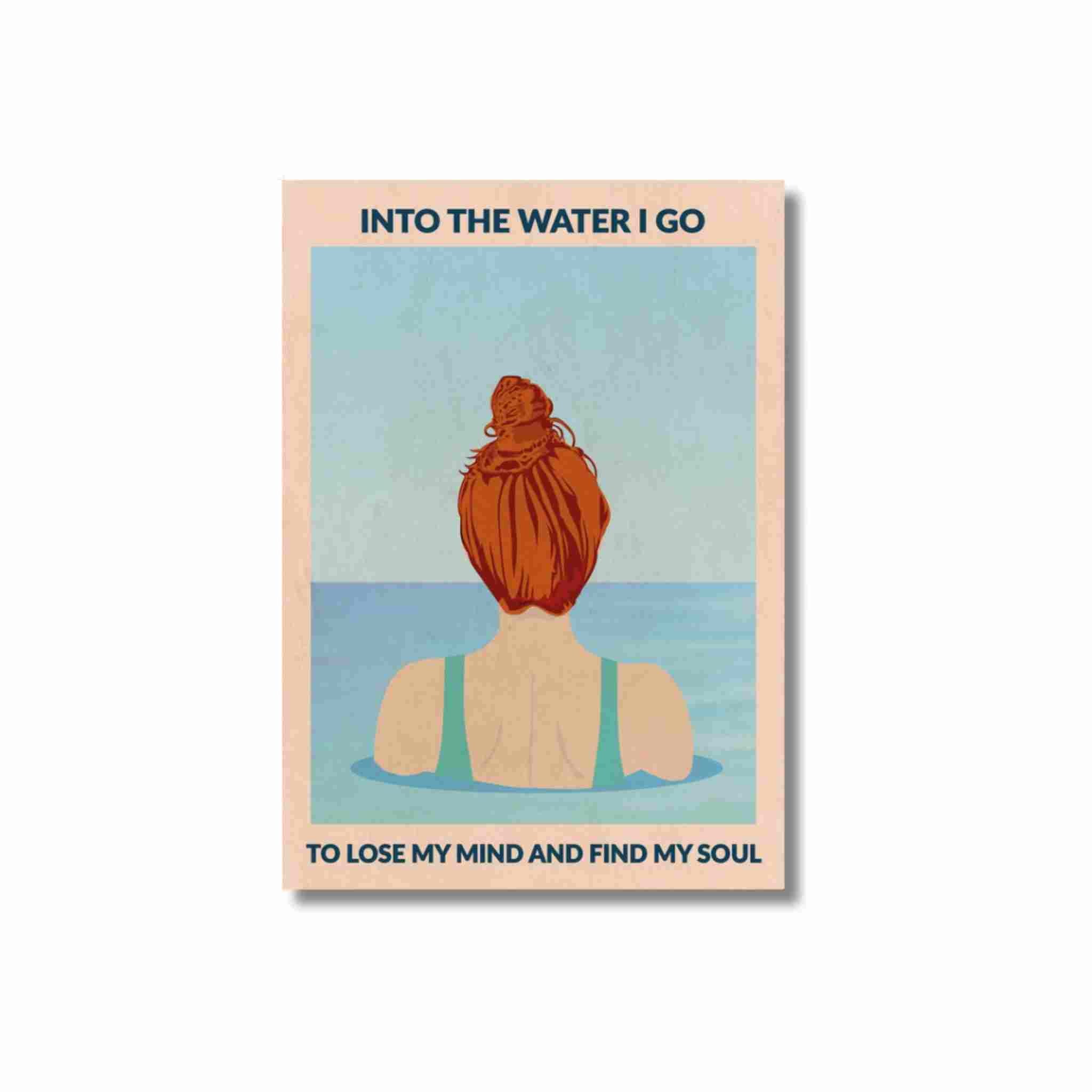 Into the Water Art Print | A4