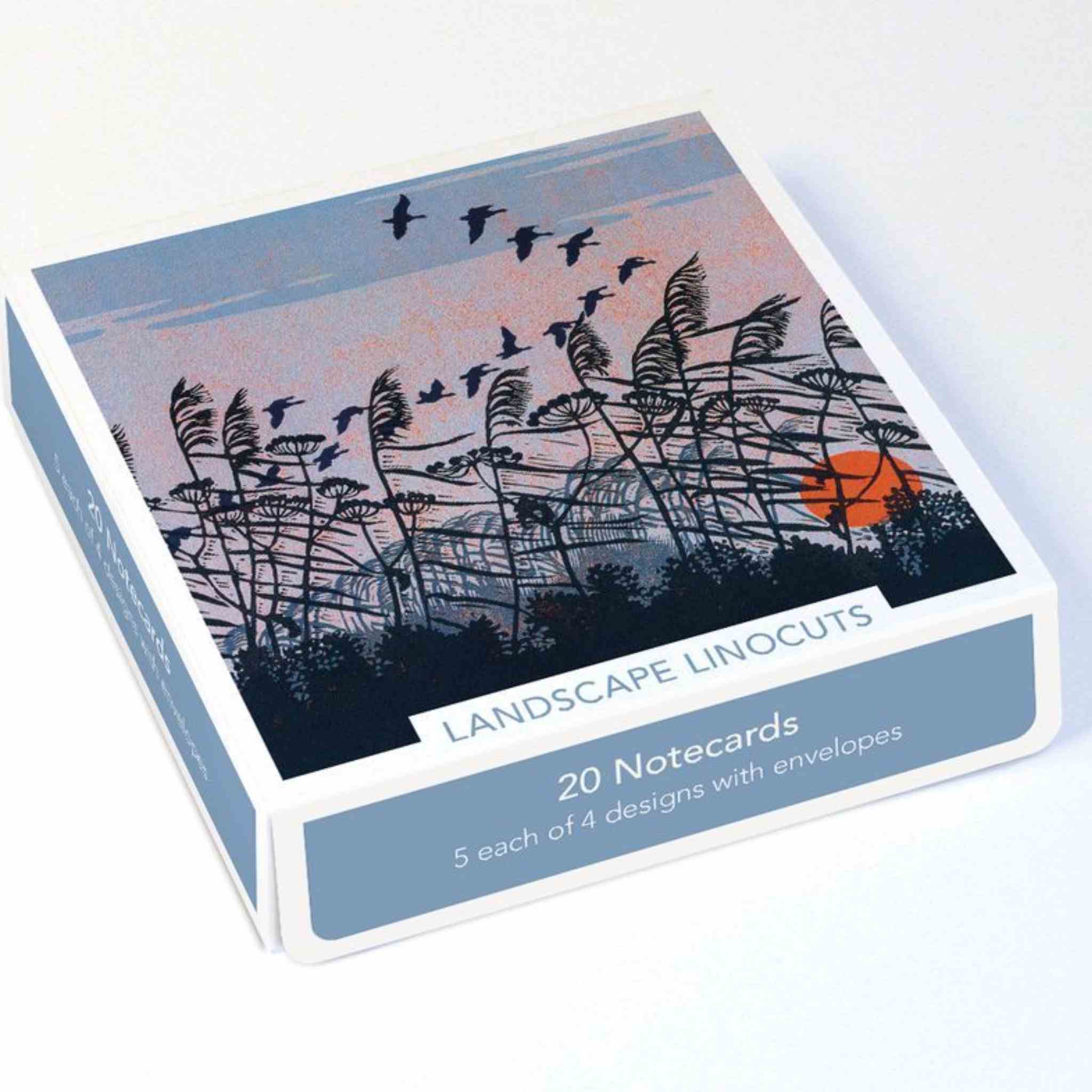 Landscape Linocuts | 20 Notecards