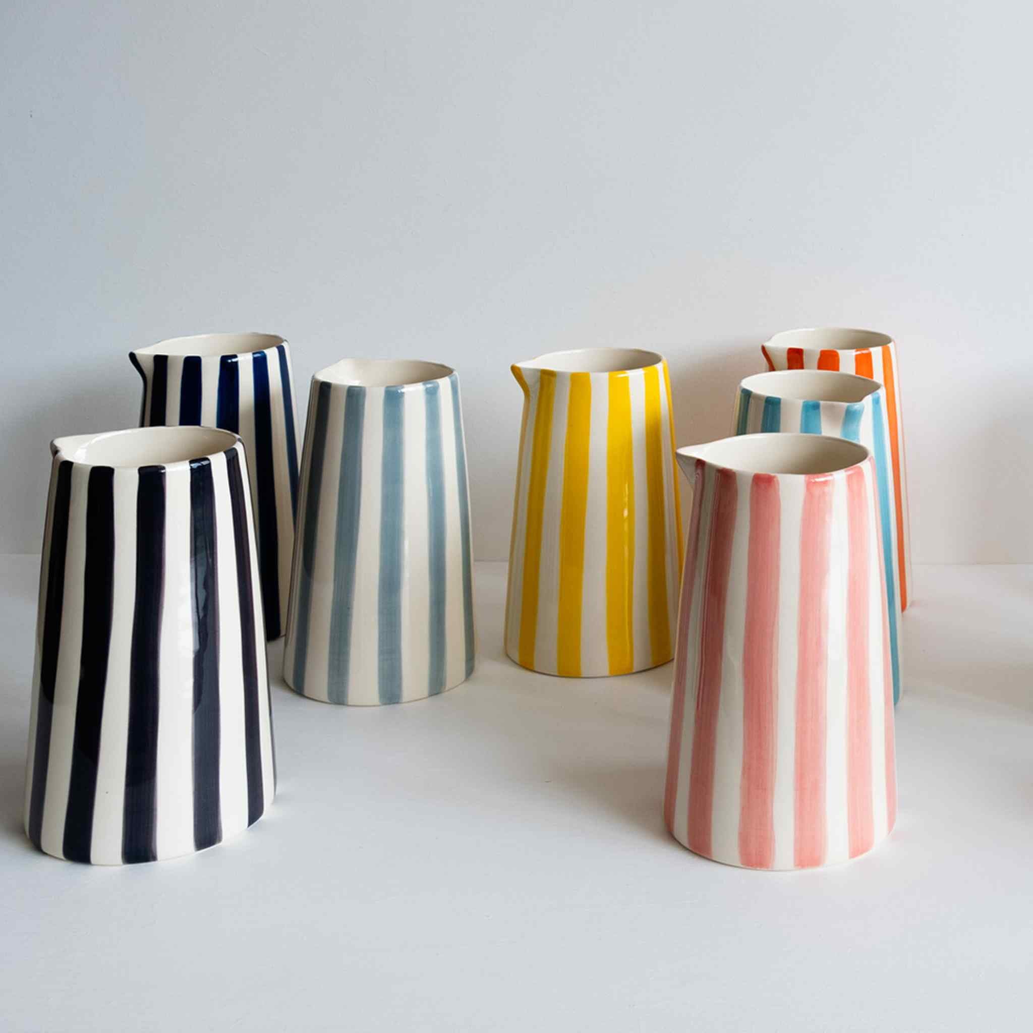 Musango Large Jug | Candy Stripe