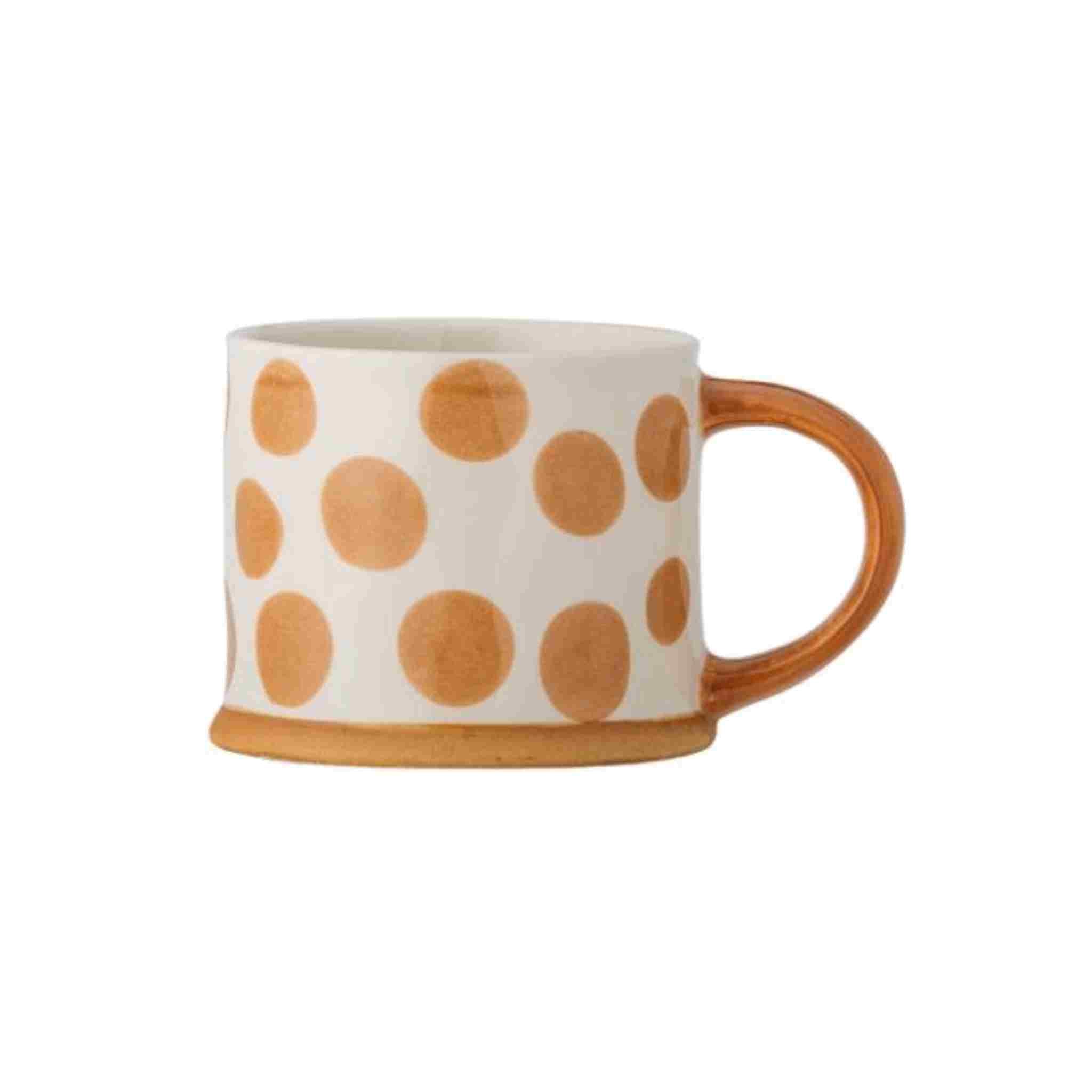 Linora Large Stoneware Mug | Brown
