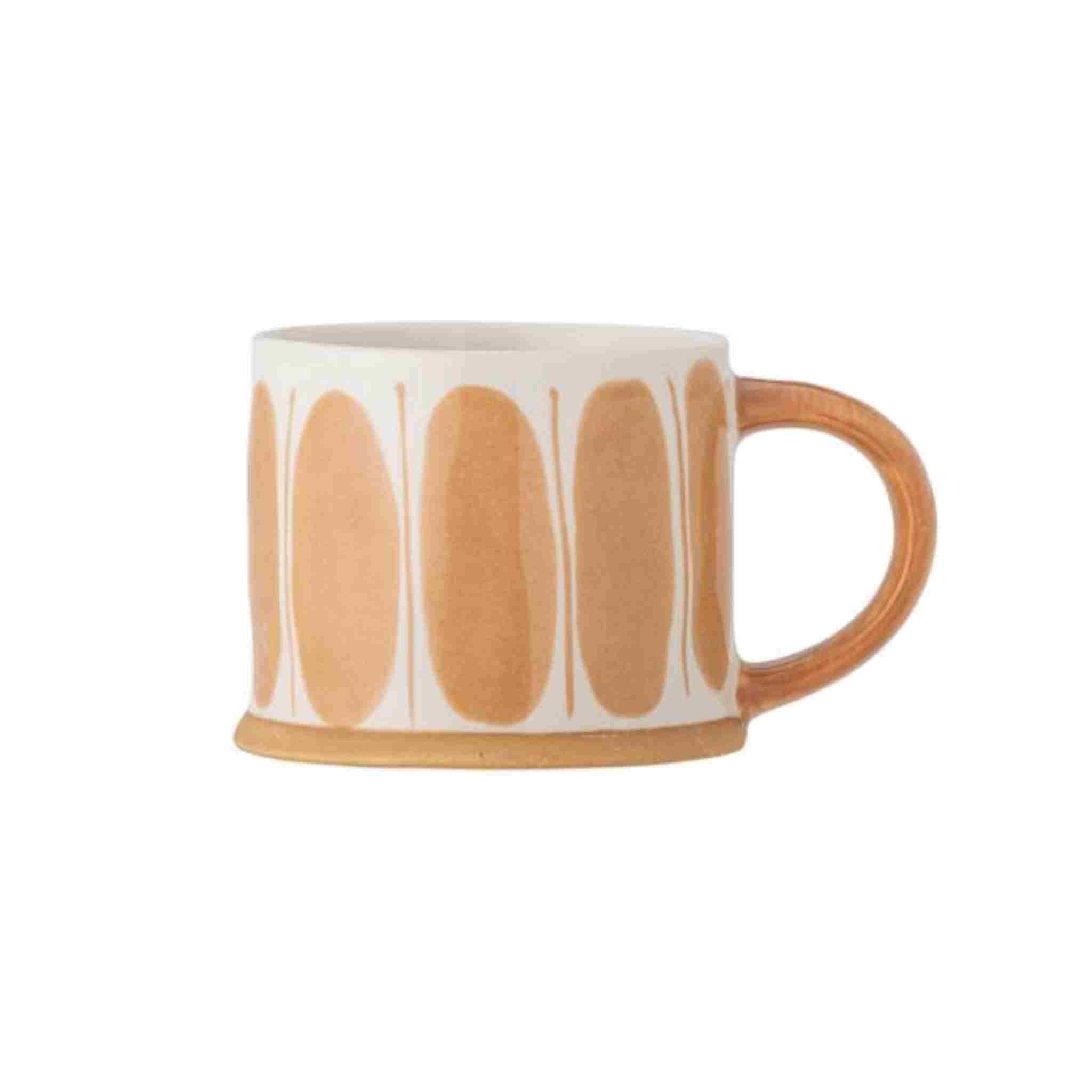 Linora Large Stoneware Mug | Brown