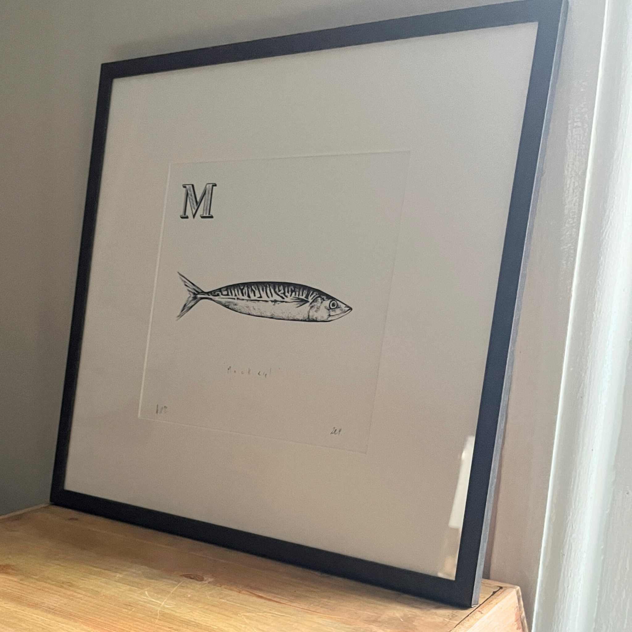 Mackerel | Cornish Fish Print