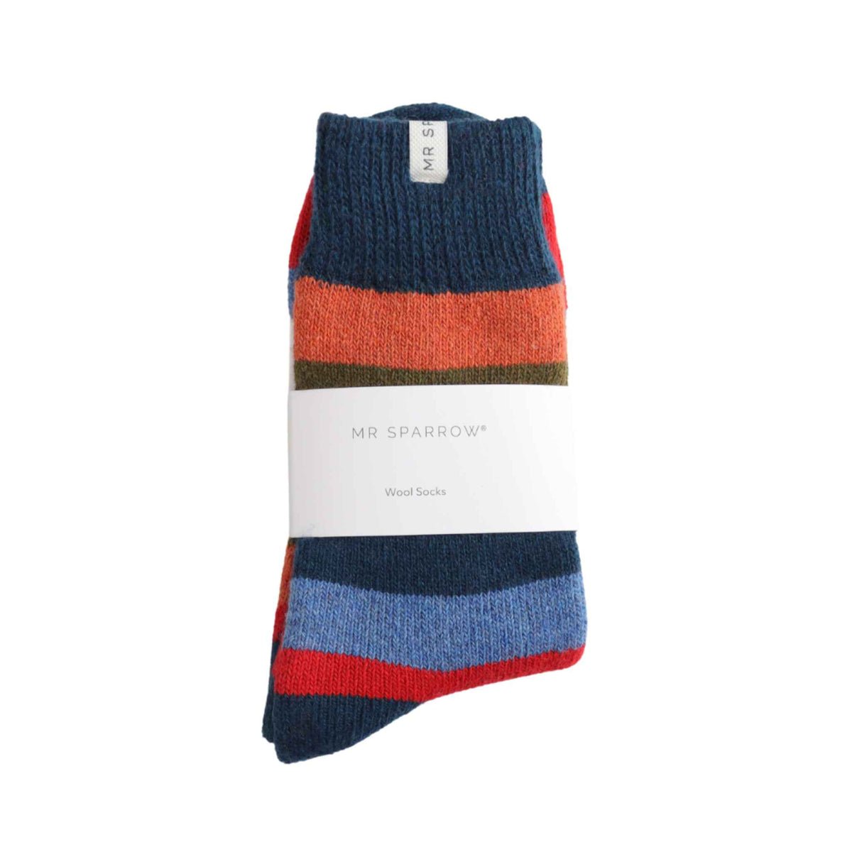 Men's Thick 'Wide Stripes' Socks | Teal