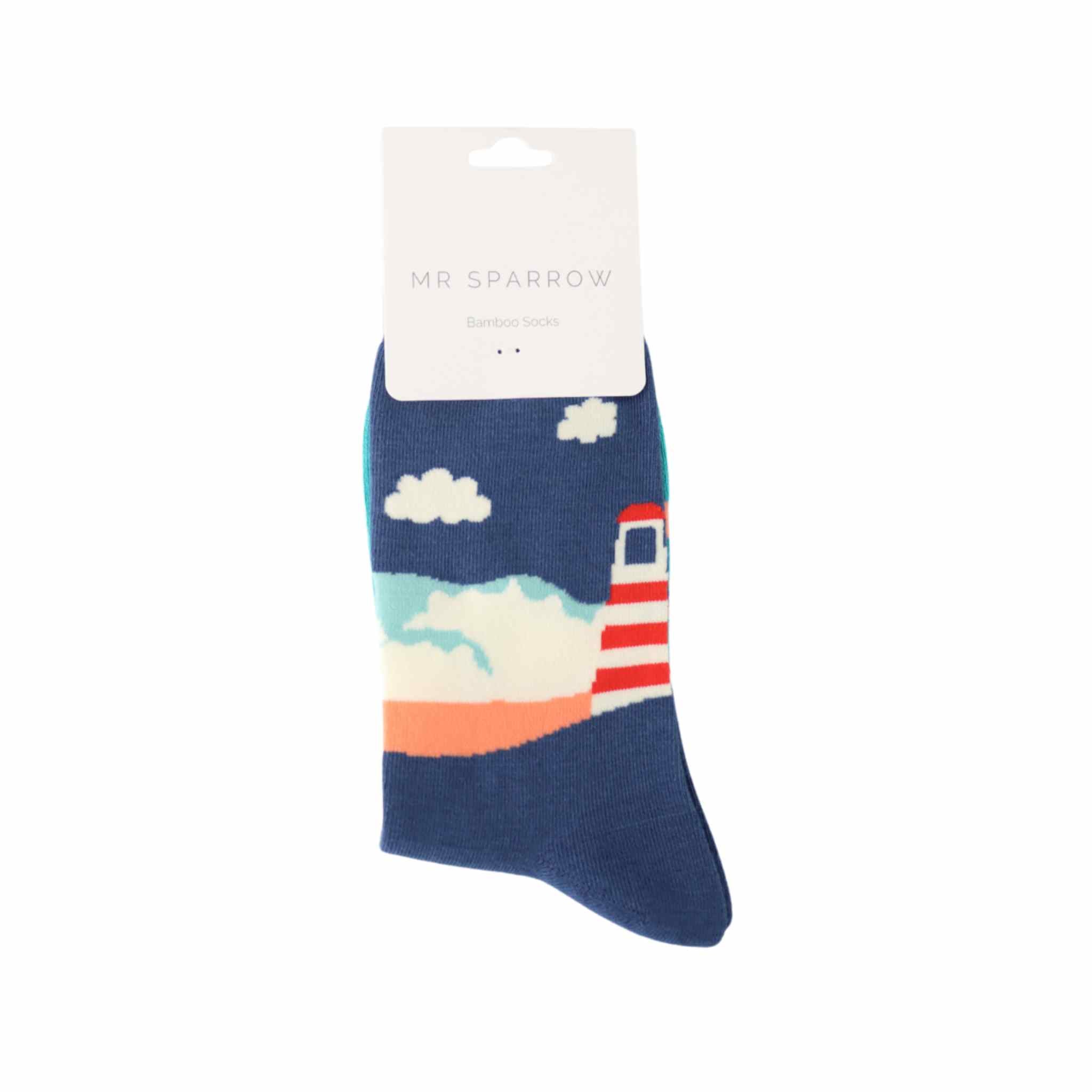 Seascape Socks | Navy (Men)