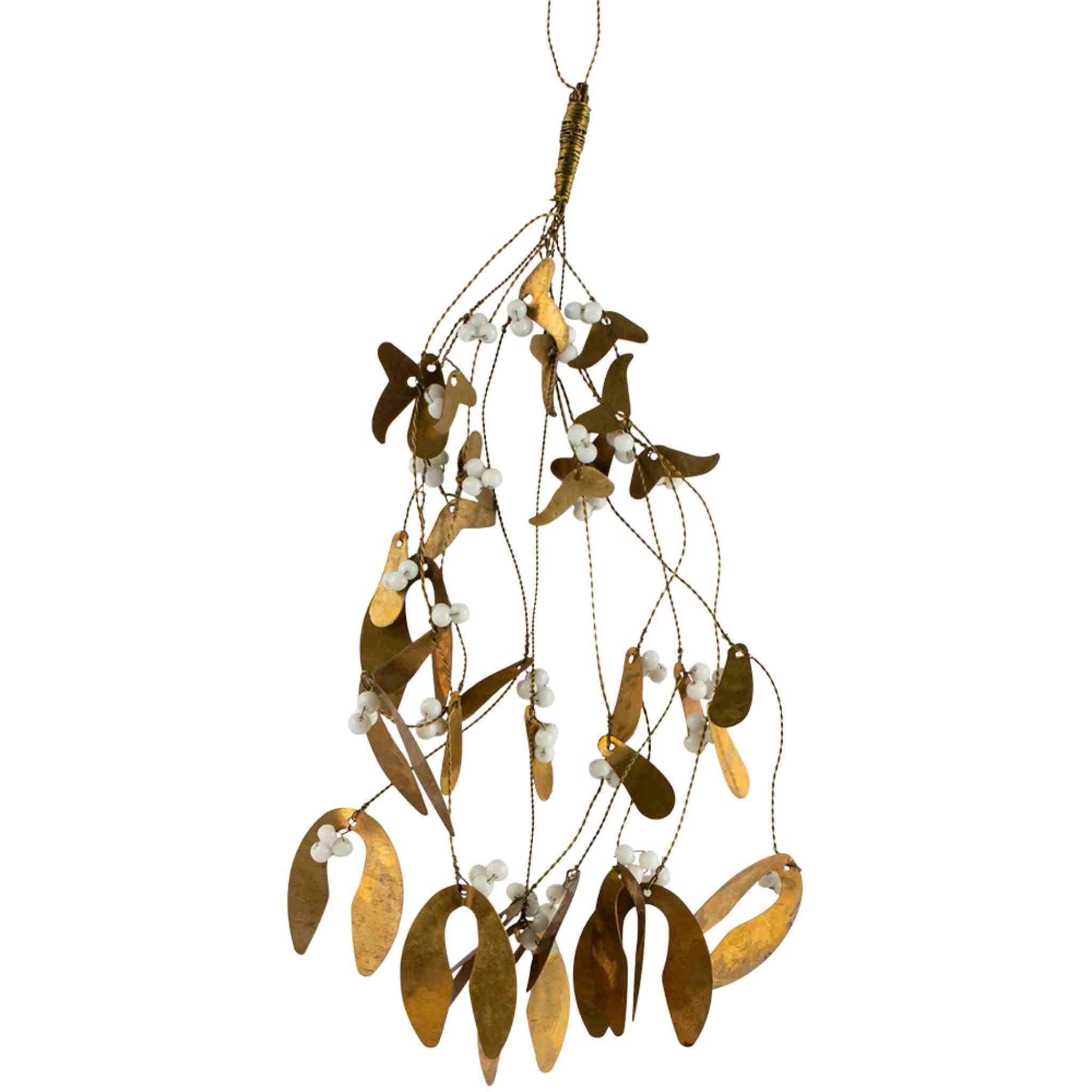 Mistletoe Gold & White Berry