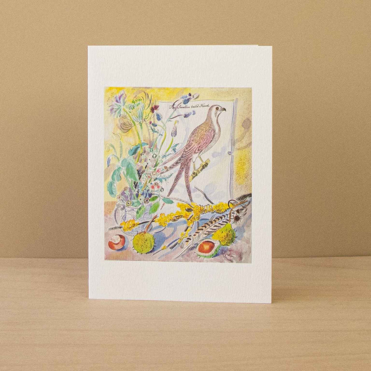 Notecards | Swallow Tail'd Hawk & The Painted Finch