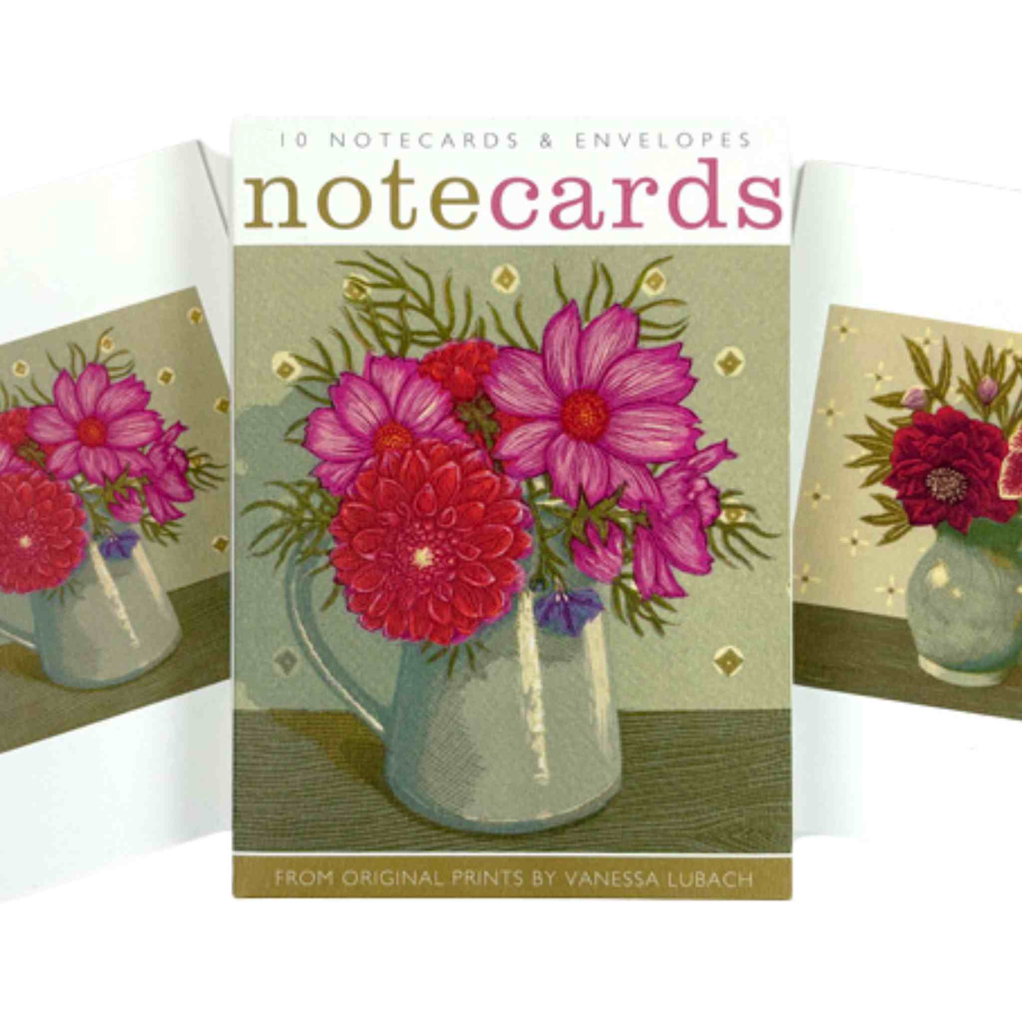 Notecards | Dahlia and Cosmos & Hellebores