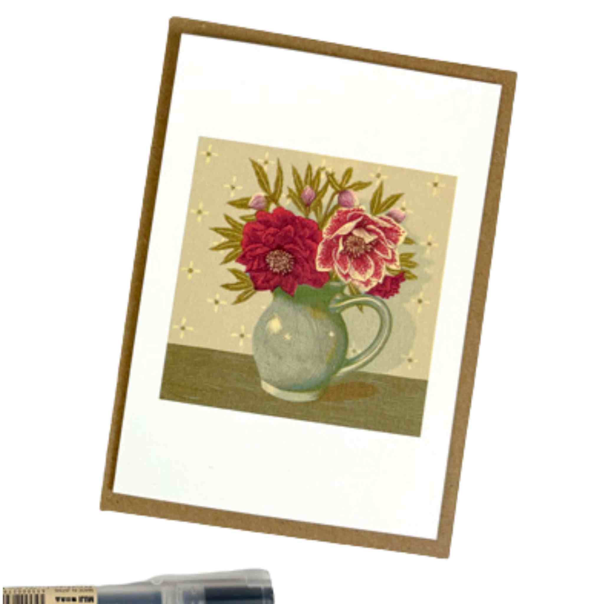 Notecards | Dahlia and Cosmos & Hellebores