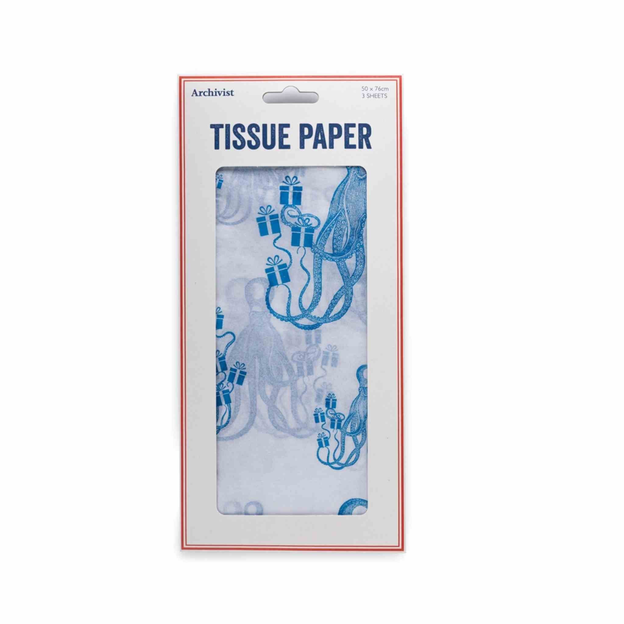 Octopus Tissue Paper