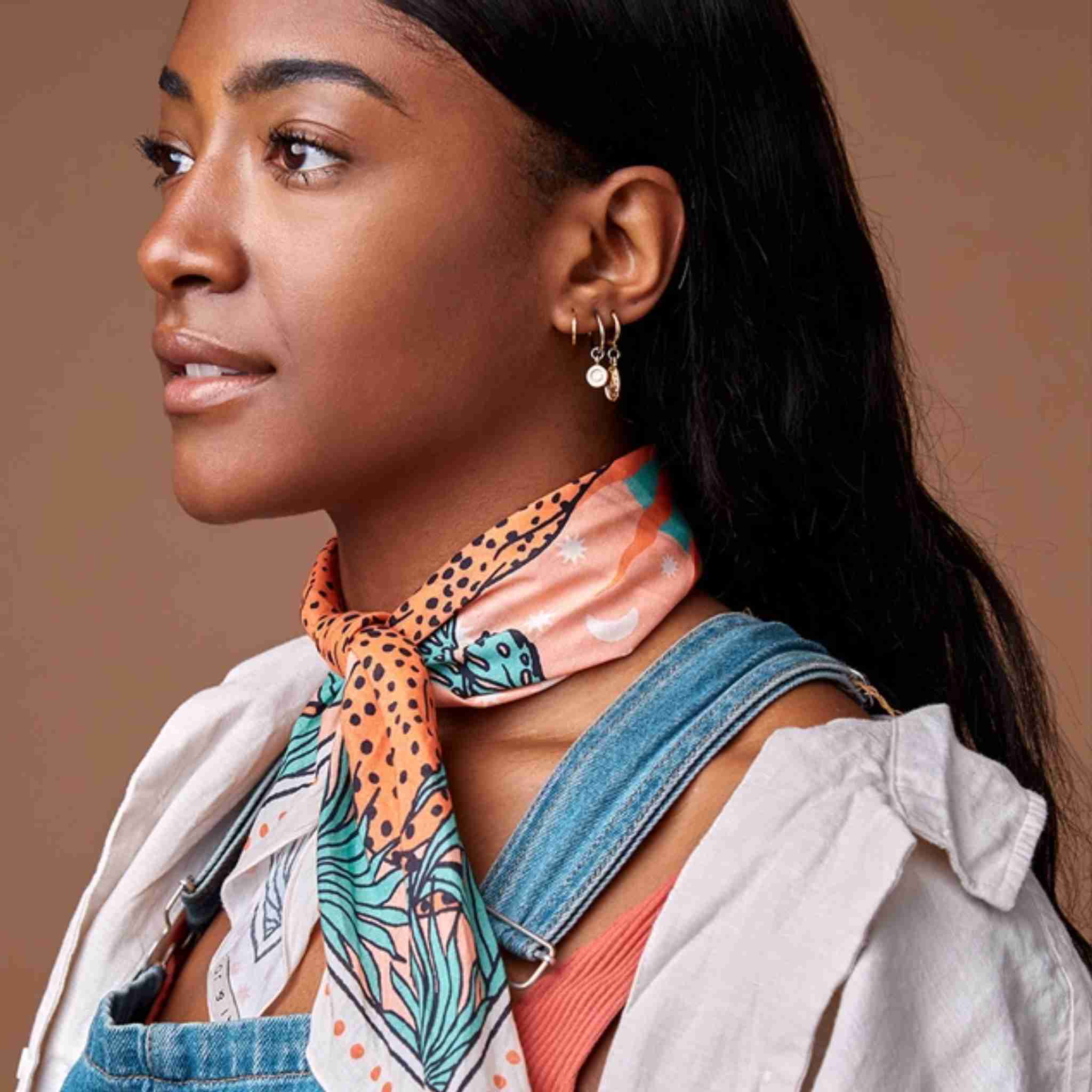 'Panthera' Organic Cotton Bandana