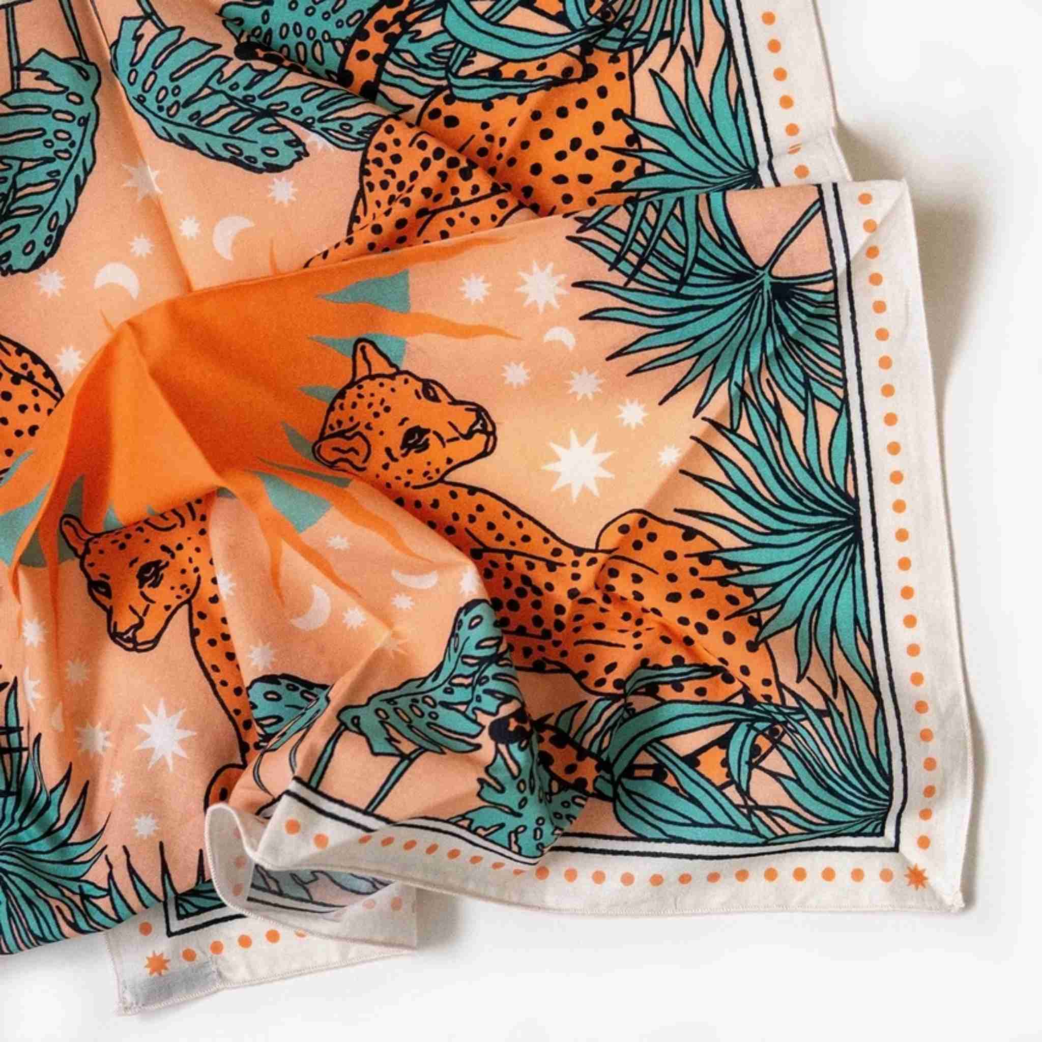 'Panthera' Organic Cotton Bandana