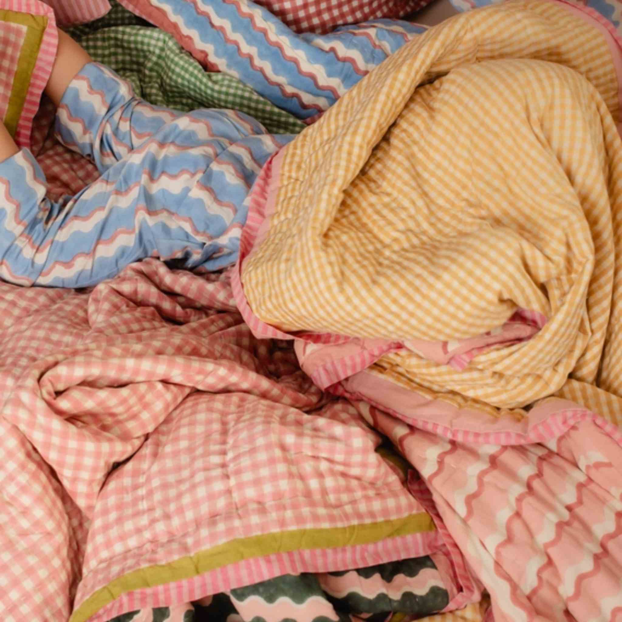 Yonder Organic Cotton Quilt | Wiggle Floss