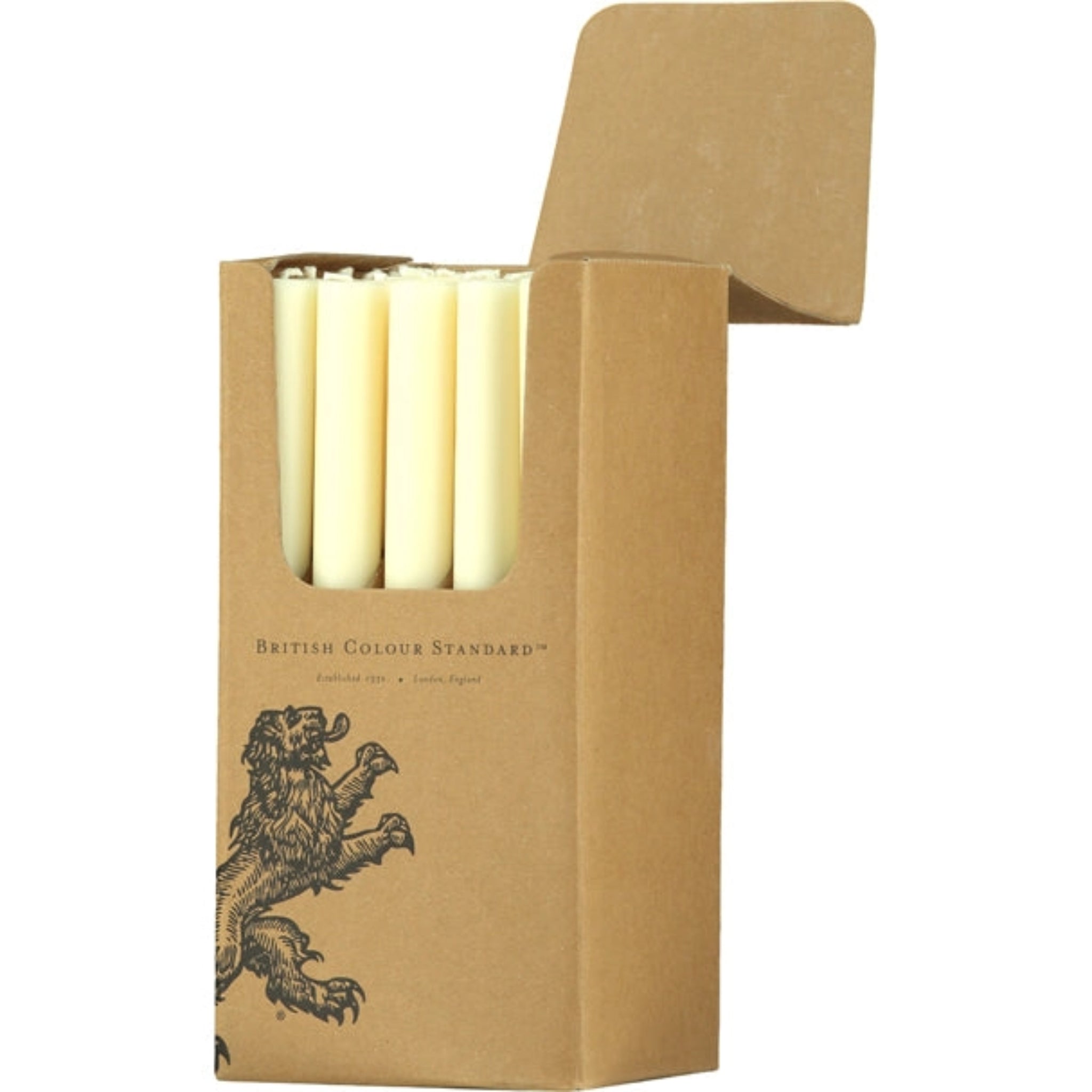 Pearl White Eco Dinner Candle
