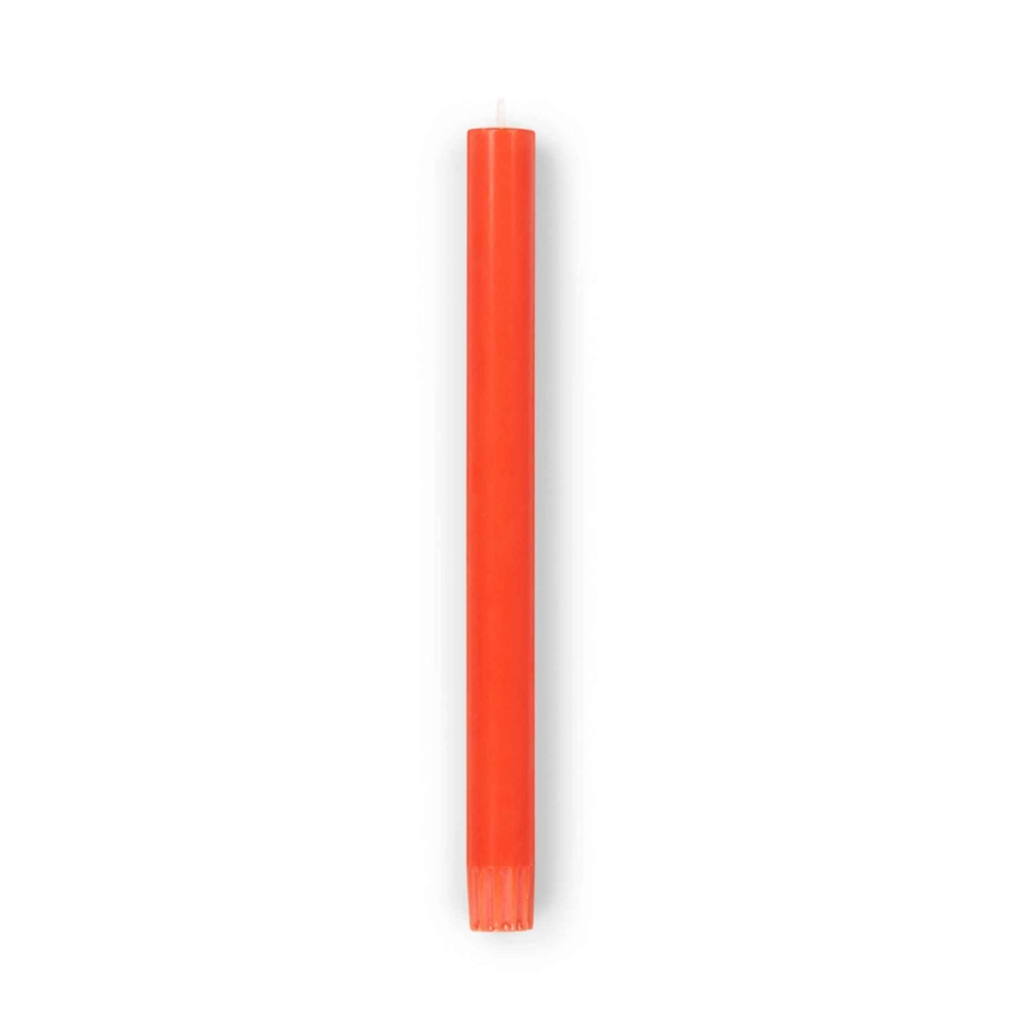 Poppy Red Stearin Eco Dinner Candle