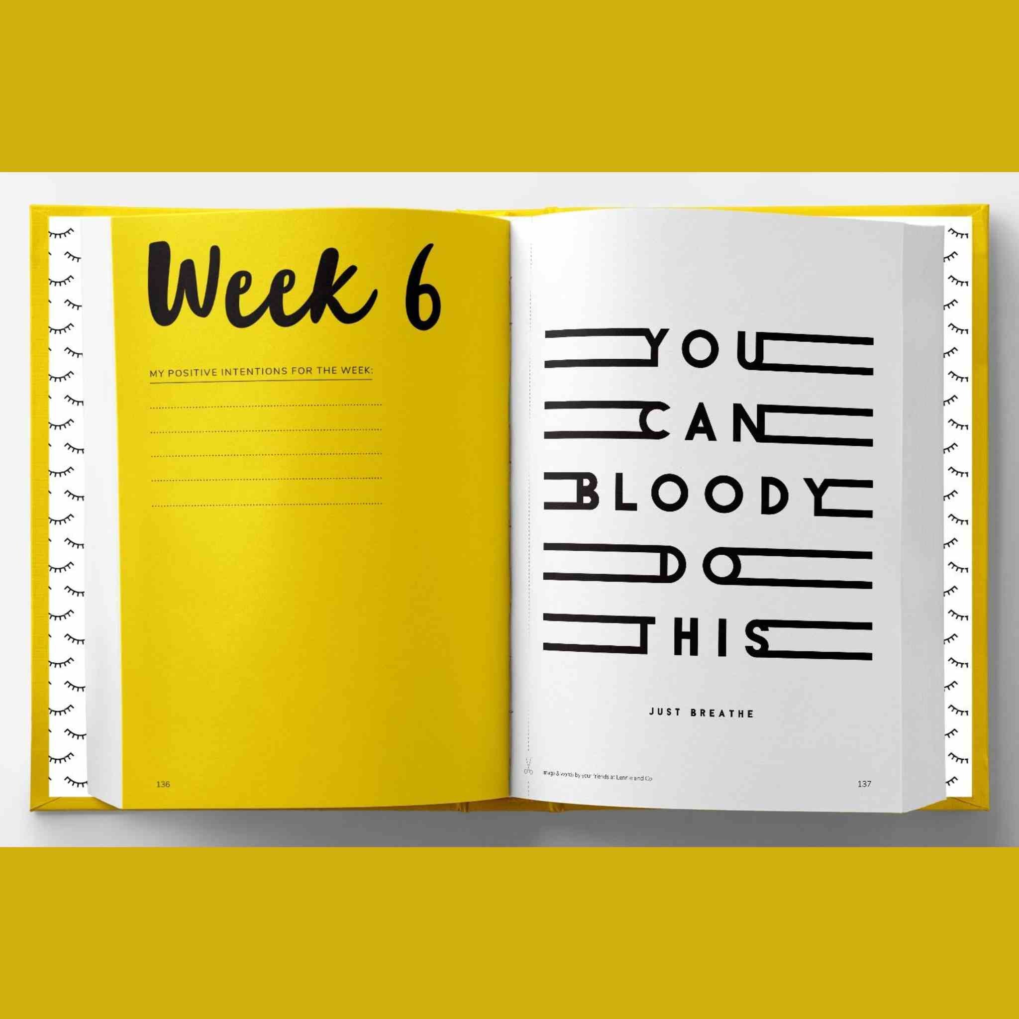 Positive Planner | 12-Week Self-Care Planner & Journal