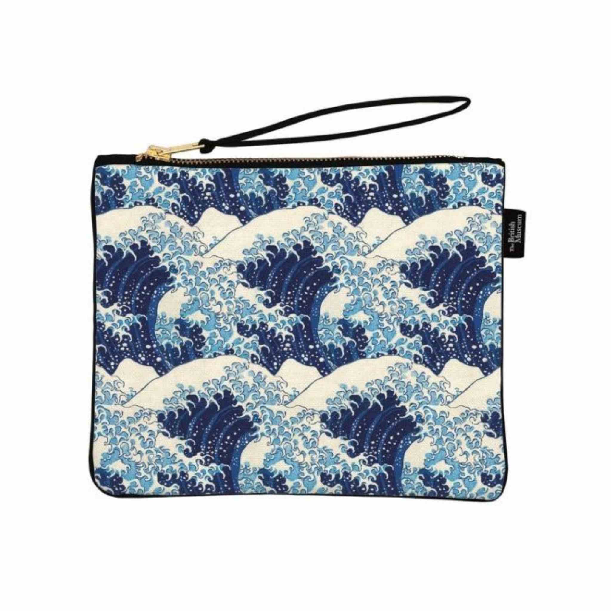 Pouch Bag 'The Great Wave' | Organic Cotton