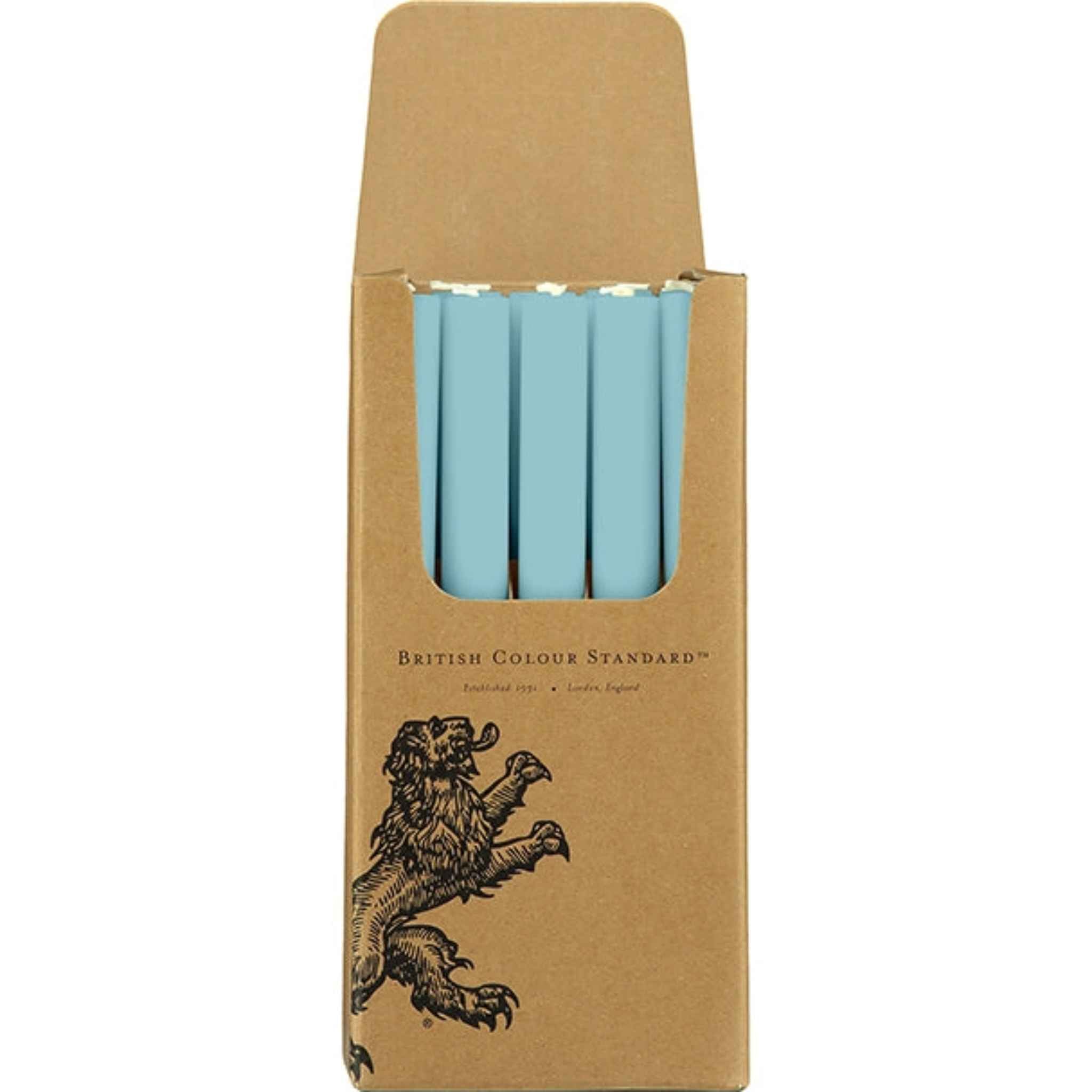 Powder Blue Eco Dinner Candles