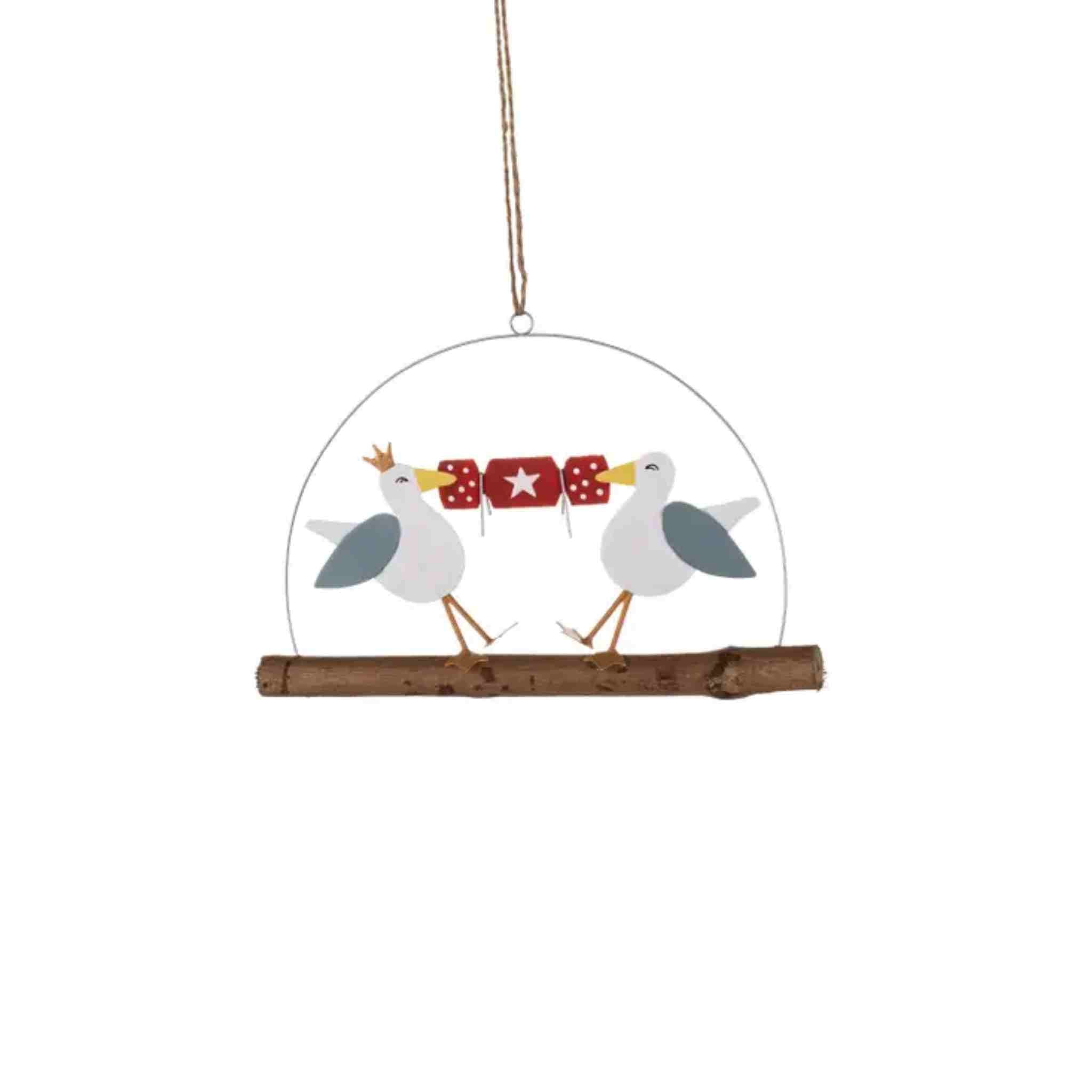 Pulling The Cracker | Hanging Decoration