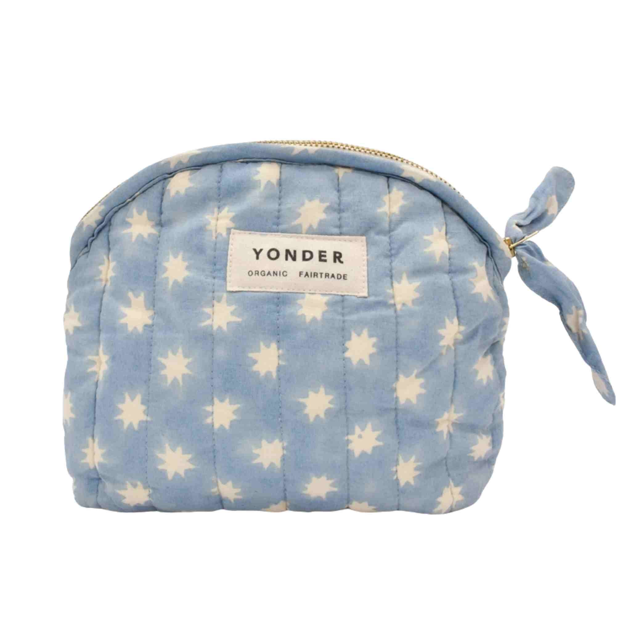 Quilted Zip Pouch | Cosmic Sky